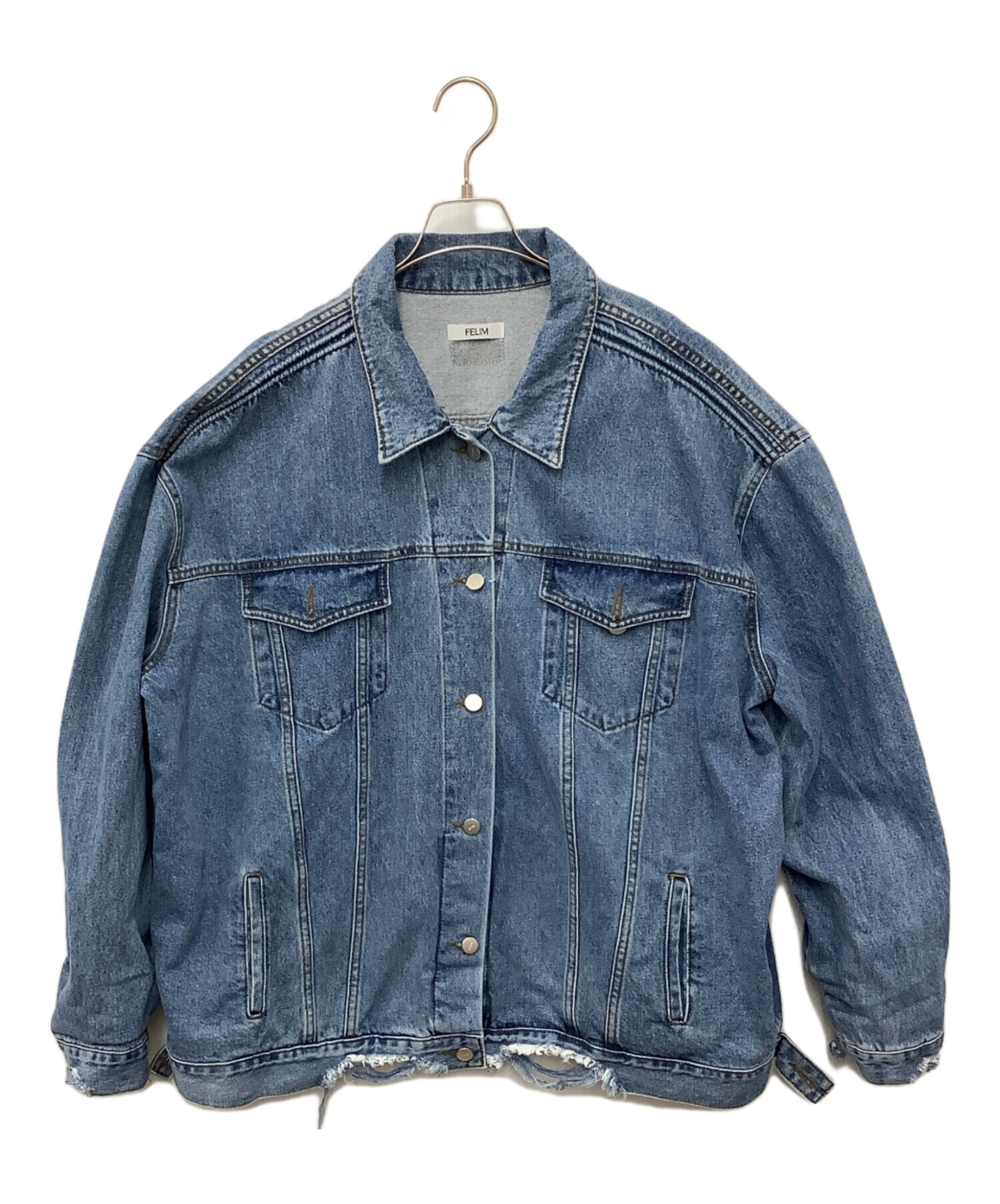 中古・古着通販】FELIM (フェリム) デニムジャケット インディゴ 