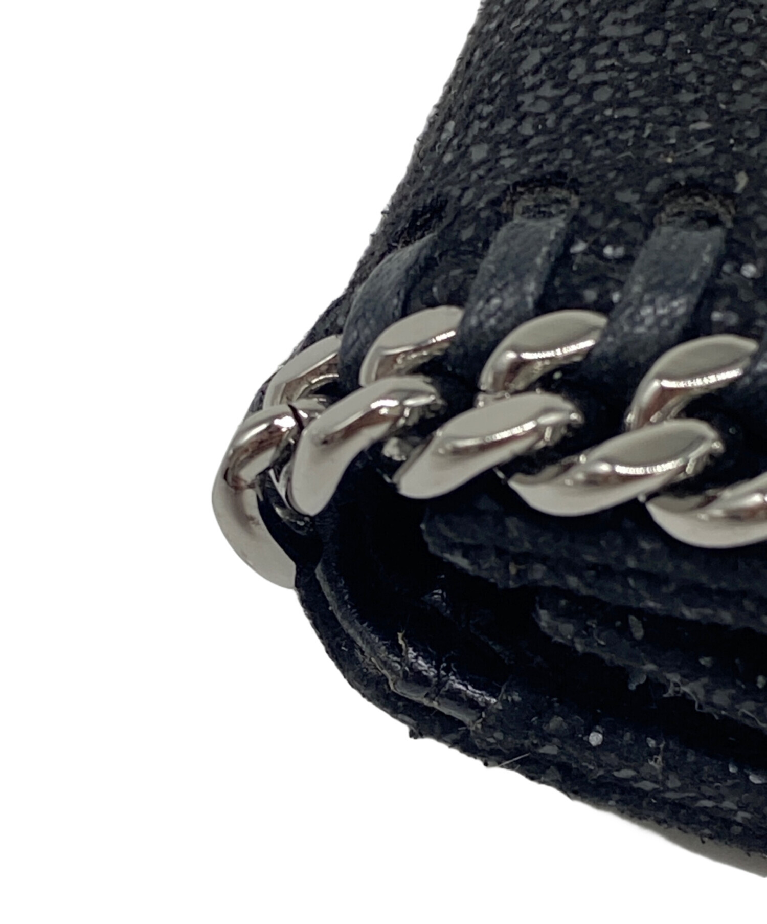 STELLA McCARTNEY ステラマッカートニー 財布・ケース  黒 【古着】【中古】【送料無料】 中古・古着通販】STELLA McCARTNEY (ステラマッカートニー) 2つ折り
