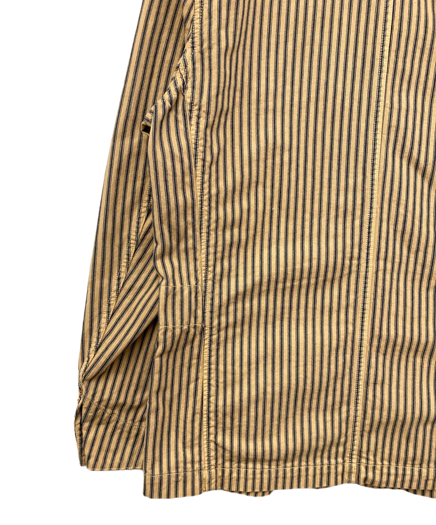 m*a様 STUDIO D’ARTISAN ストライプカバーオール サイズ40 STUDIO D'ARTISAN（ステュディオ・ダ・ルチザン） ダルチザン STUDIO D