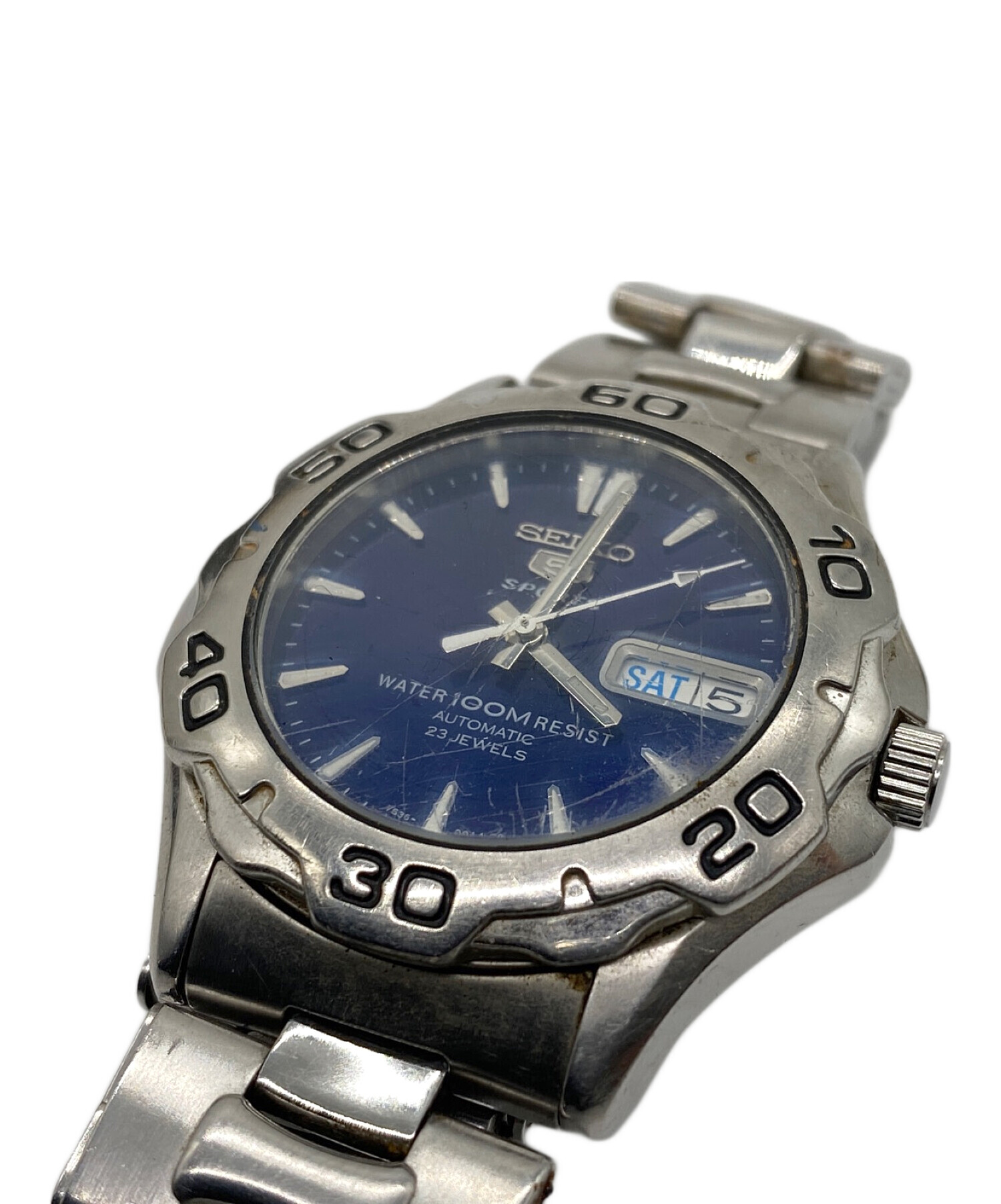 L*☆様 セイコー 中古・古着通販】SEIKO (セイコー) 腕時計 ネイビー｜ブランド・古着