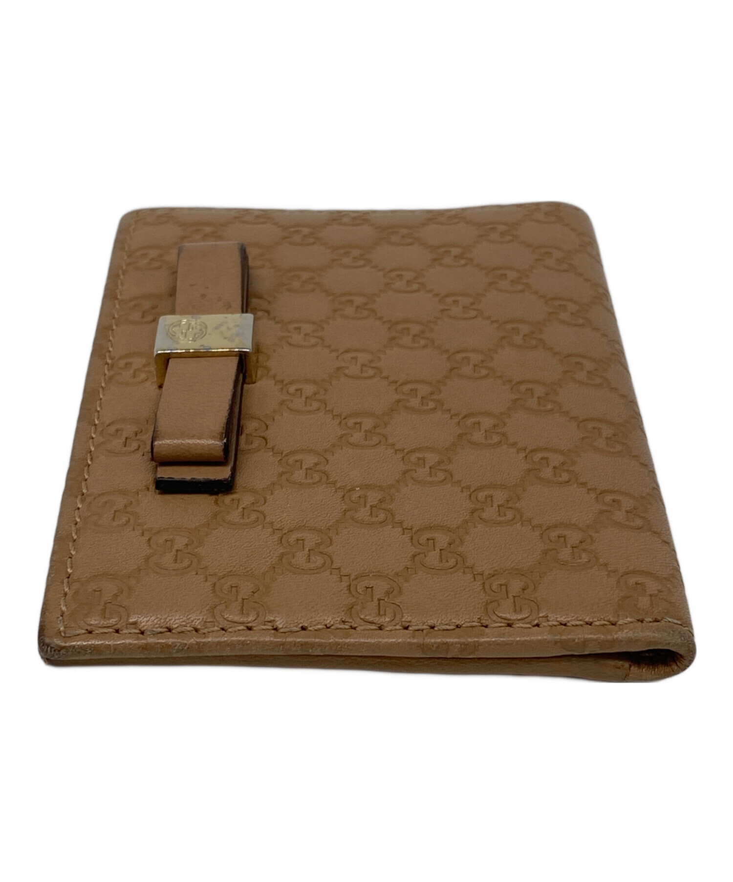 中古・古着通販】GUCCI (グッチ) パスケース ベージュ サイズ:表記無し