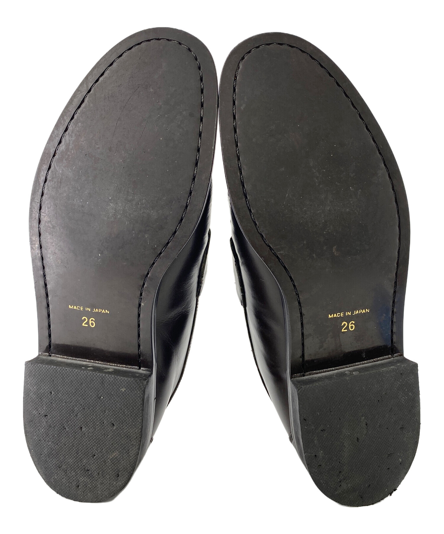 【新品未使用】REGAL ローファー レザー ブラック 26cm 中古・古着通販】REGAL (リーガル) ローファー ブラック サイズ