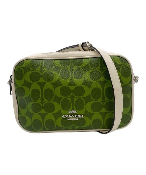 中古・古着通販】COACH (コーチ) ショルダーバッグ グリーン｜ブランド