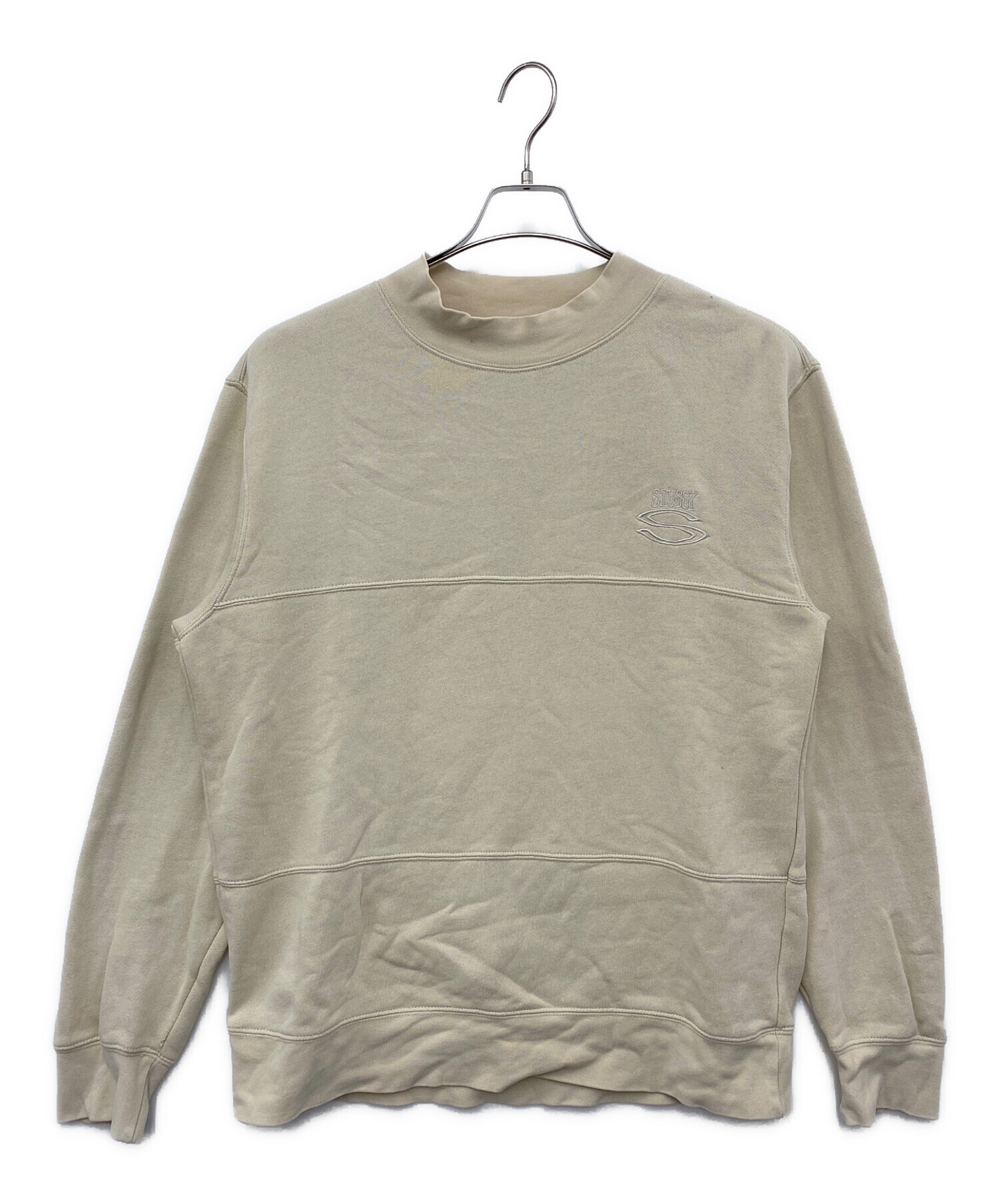 中古・古着通販】stussy (ステューシー) スウェット ベージュ サイズ:M 