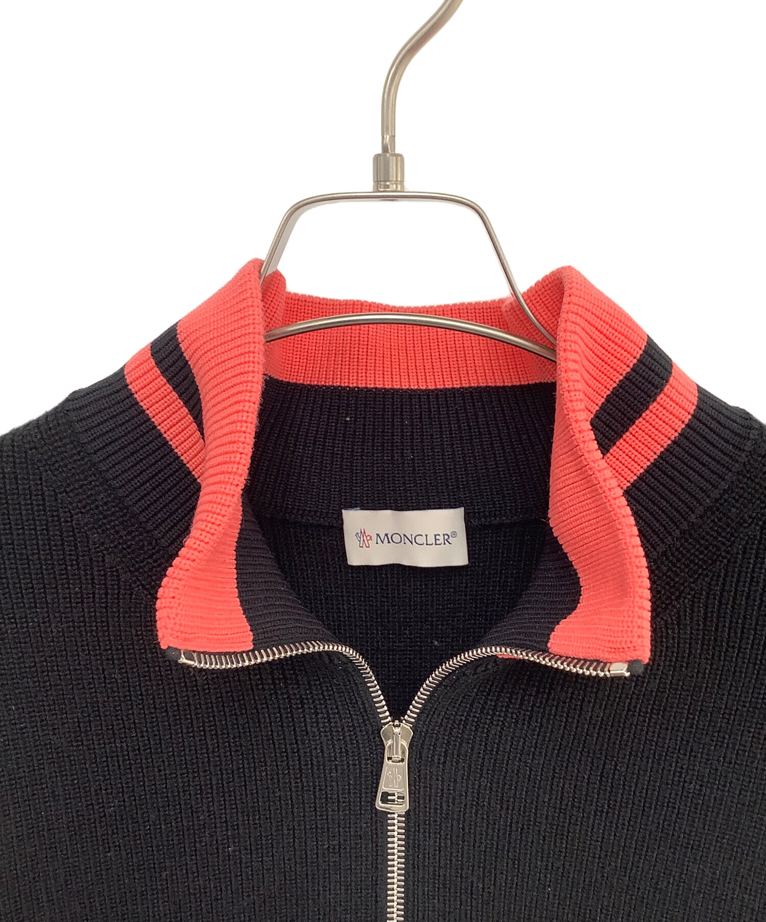 中古・古着通販】MONCLER (モンクレール) ニットハーフジップ