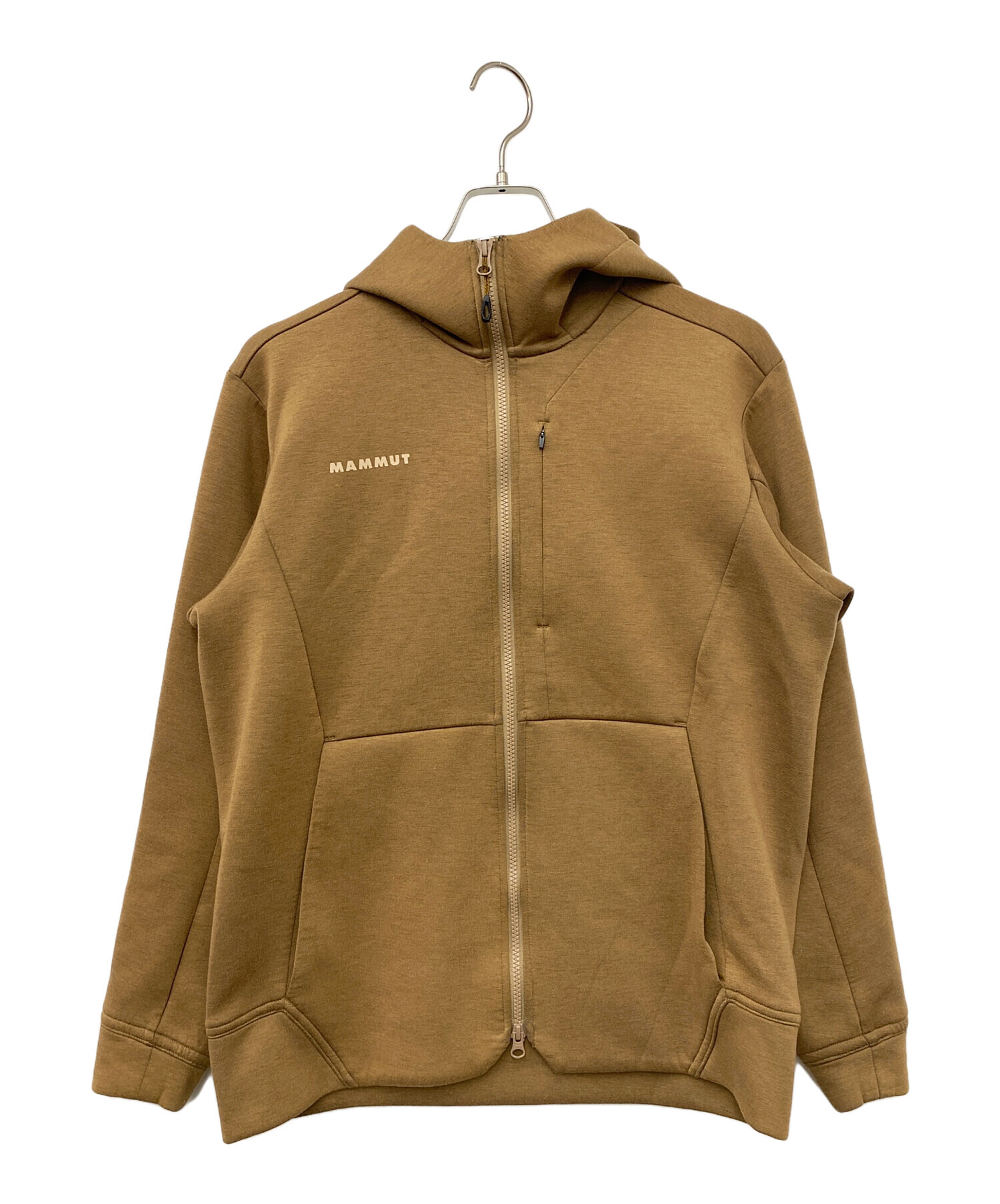 中古・古着通販】MAMMUT (マムート) ジップパーカー ブラウン サイズ