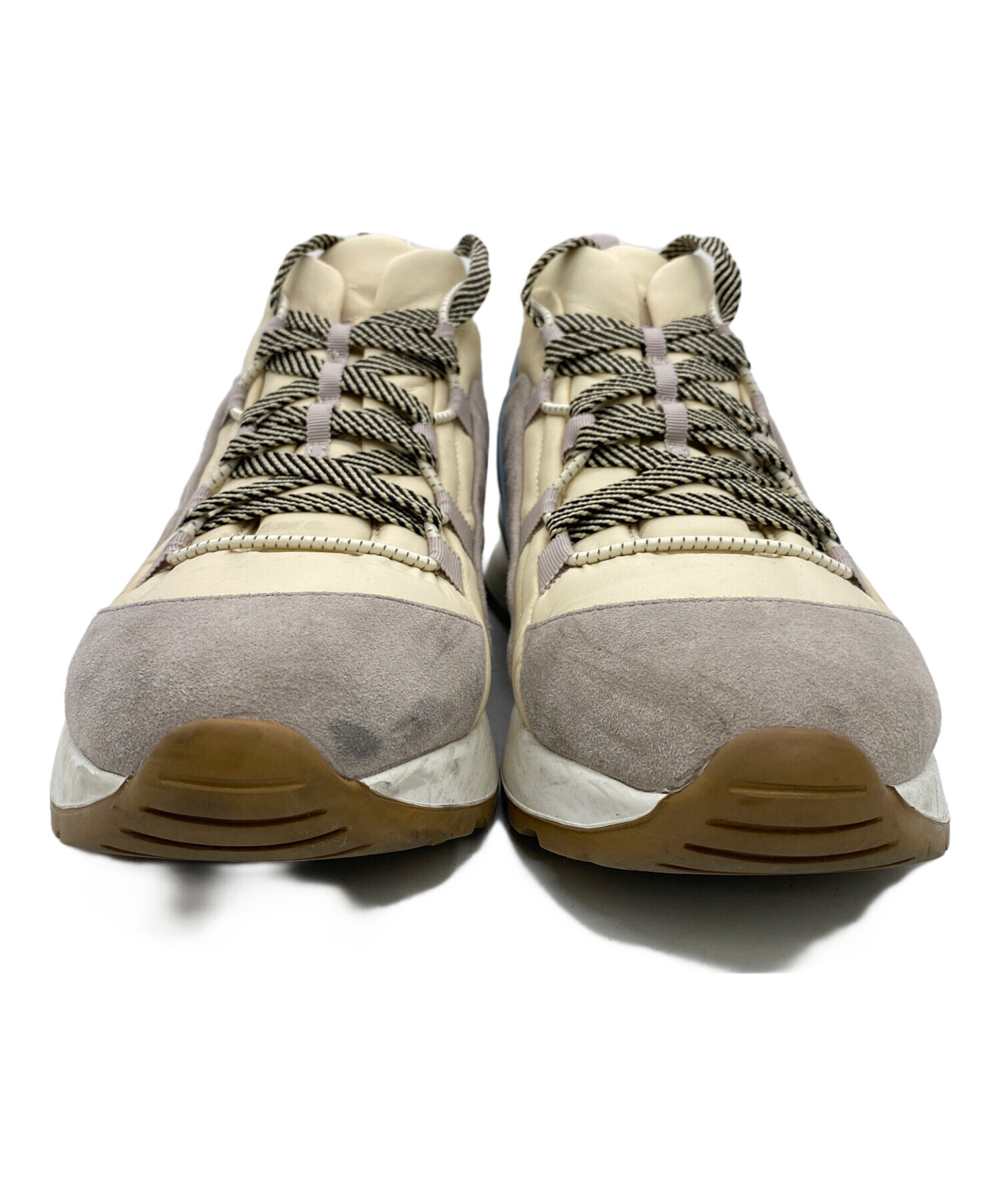 中古・古着通販】LANVIN (ライバン) ハイカットスニーカー ベージュ 