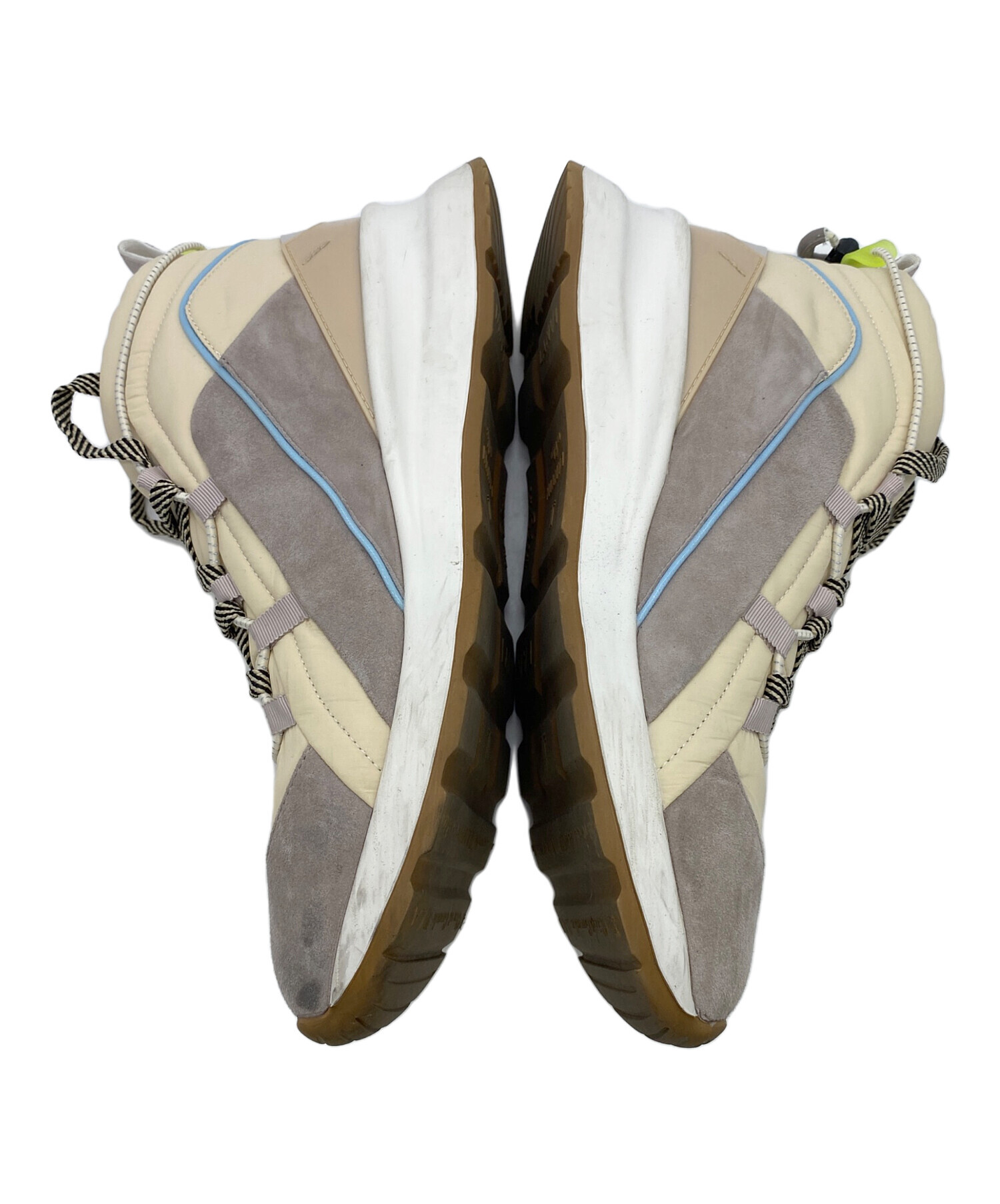 中古・古着通販】LANVIN (ライバン) ハイカットスニーカー ベージュ 
