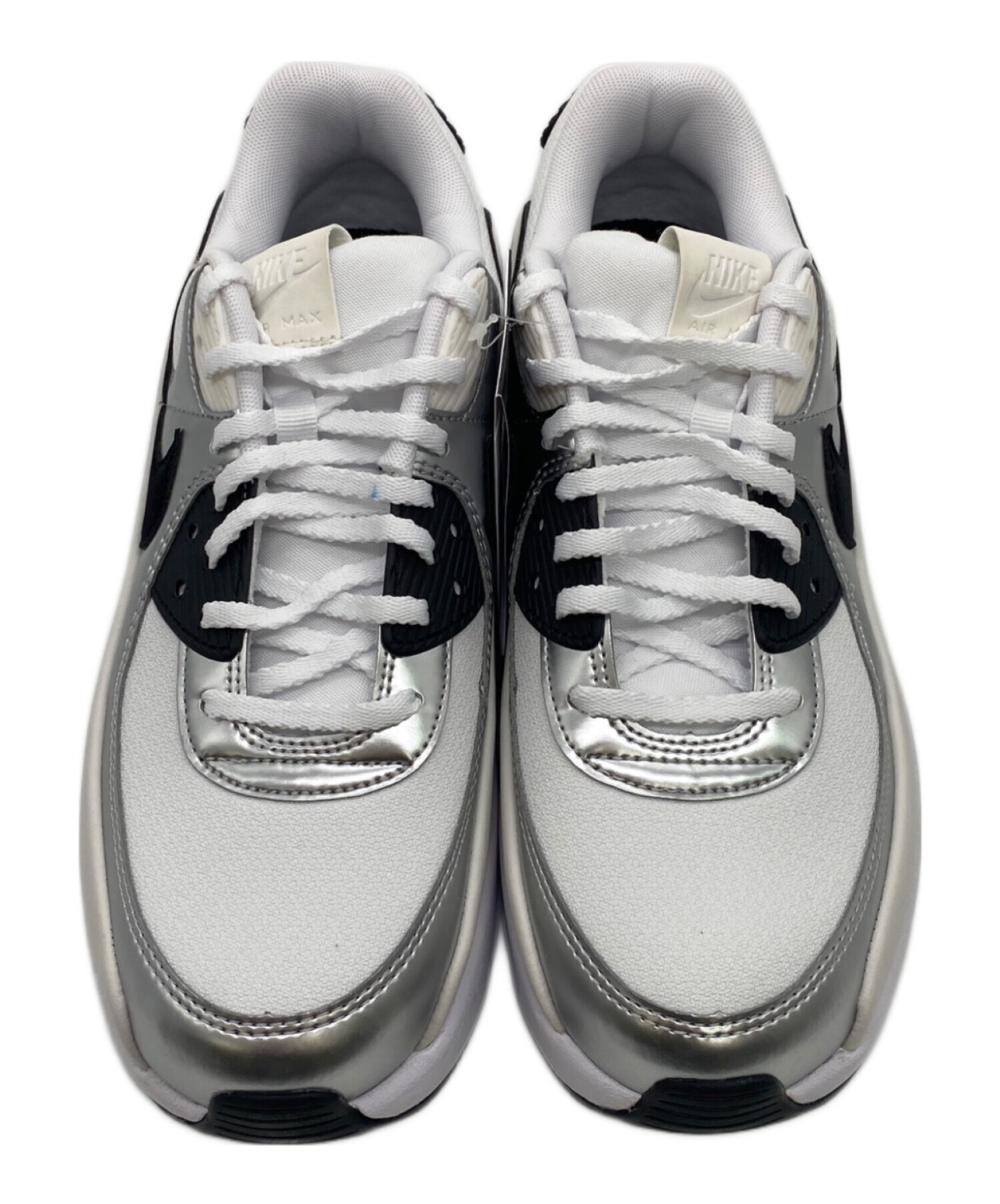 中古・古着通販】NIKE (ナイキ) スニーカー ブラック×ホワイト サイズ