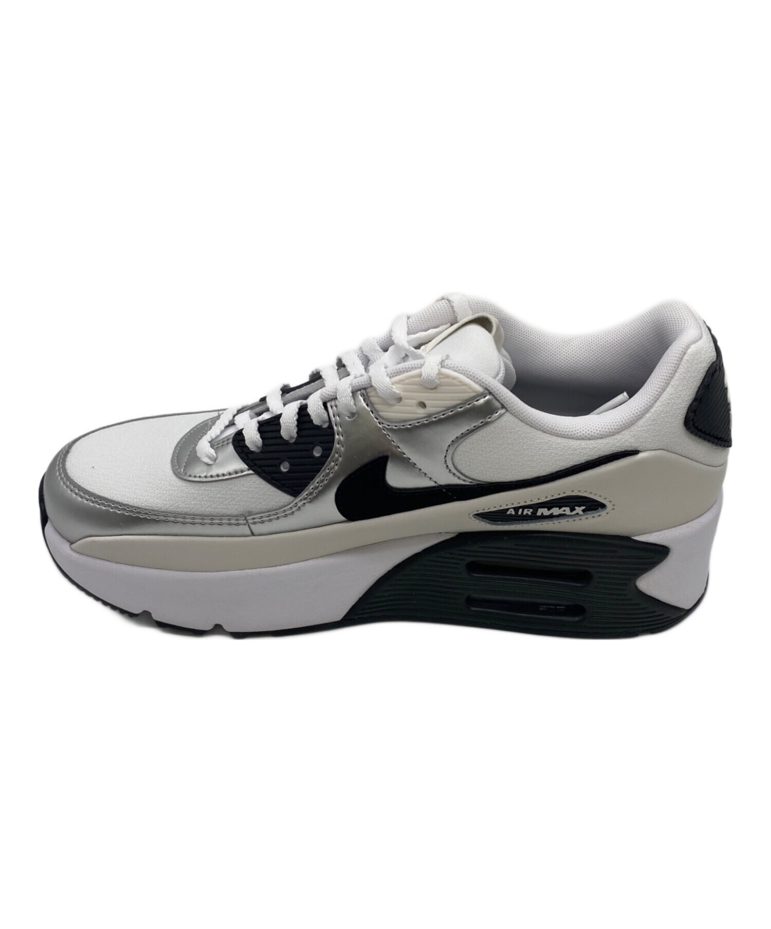 中古・古着通販】NIKE (ナイキ) スニーカー ブラック×ホワイト サイズ