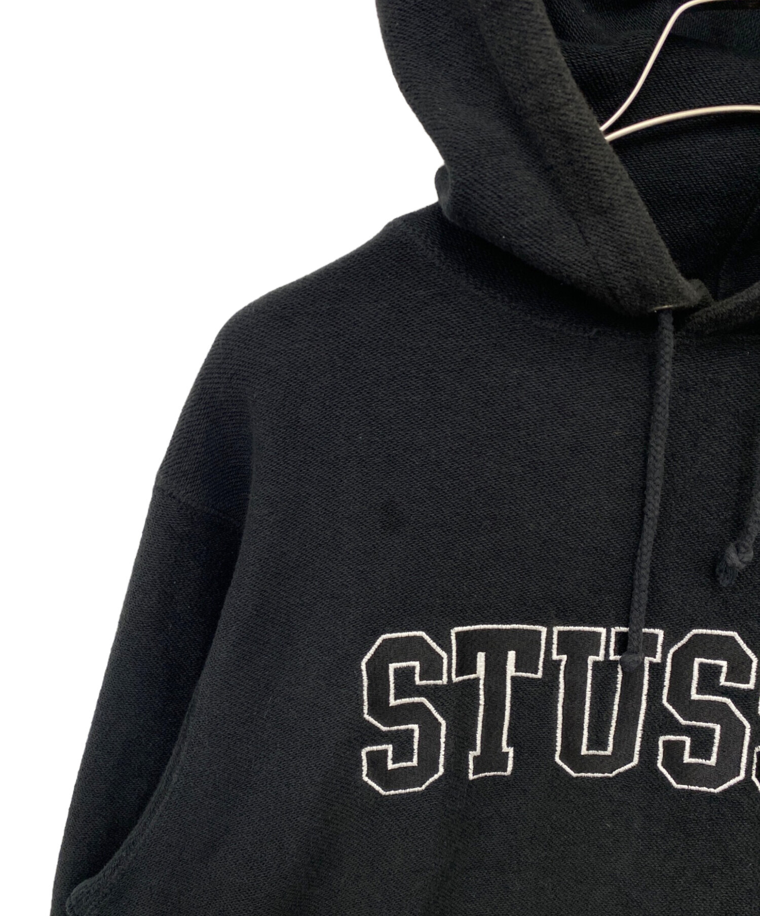 中古・古着通販】stussy (ステューシー) ロゴプルオーバーパーカー 