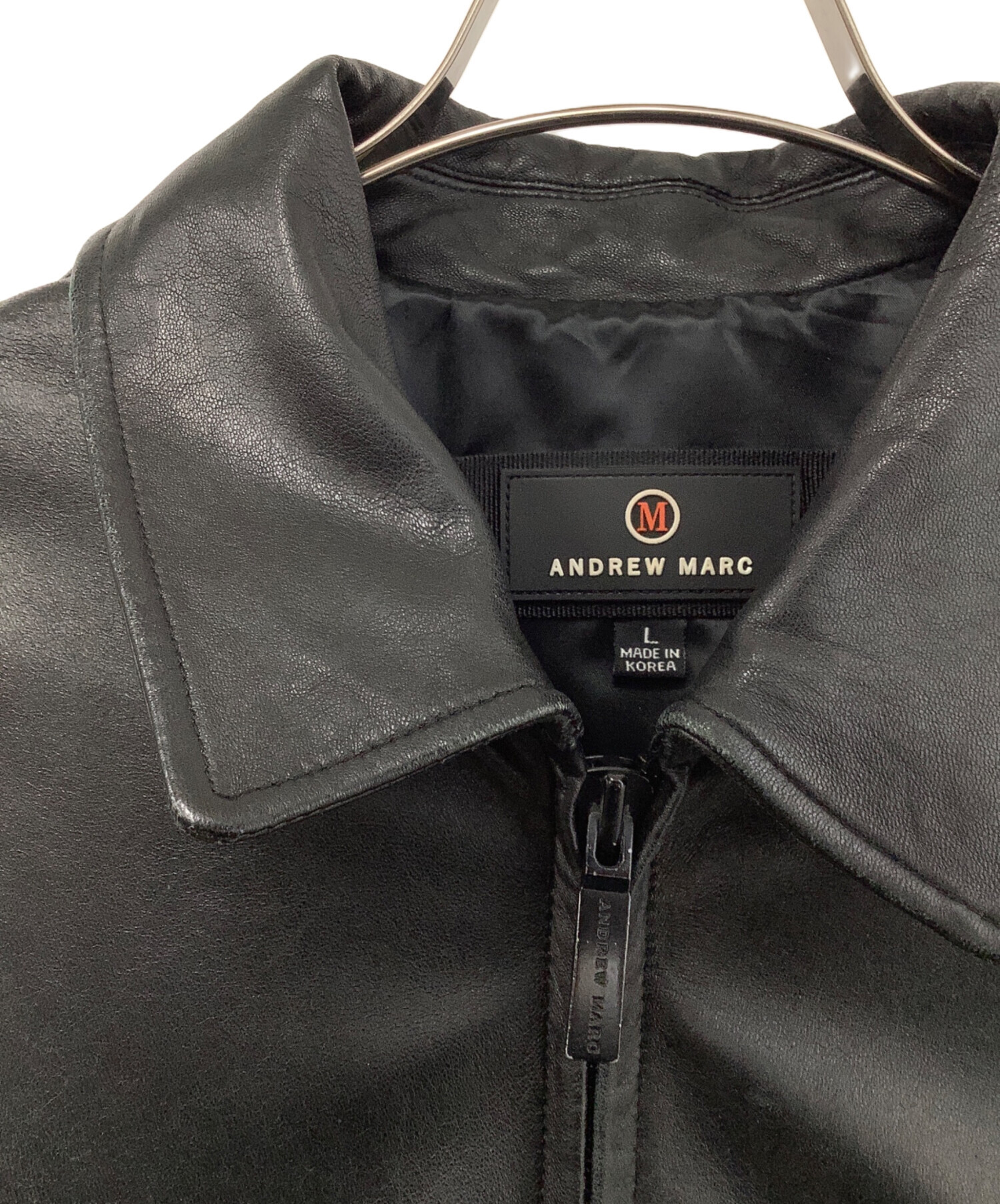 中古・古着通販】ANDREW MARC (アンデュリューマーク) レザー