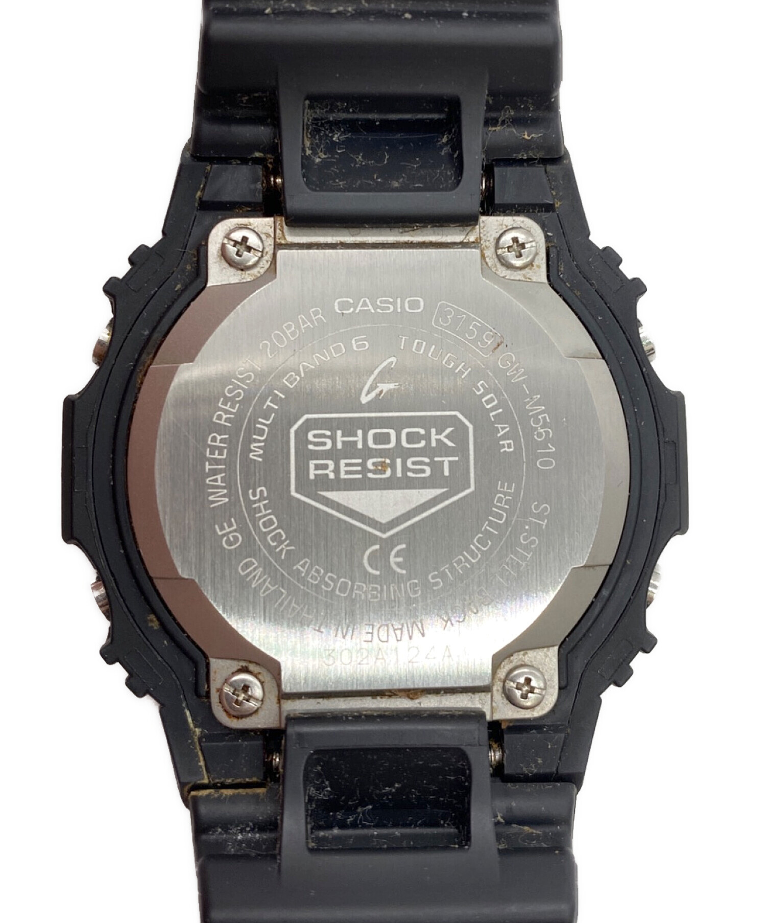 ★カッコ良いです★G-SHOCK GW-M5610 フルメタル 中古 美品] CASIO G-SHOCK GW-M5610 電波ソーラー メタルカスタム