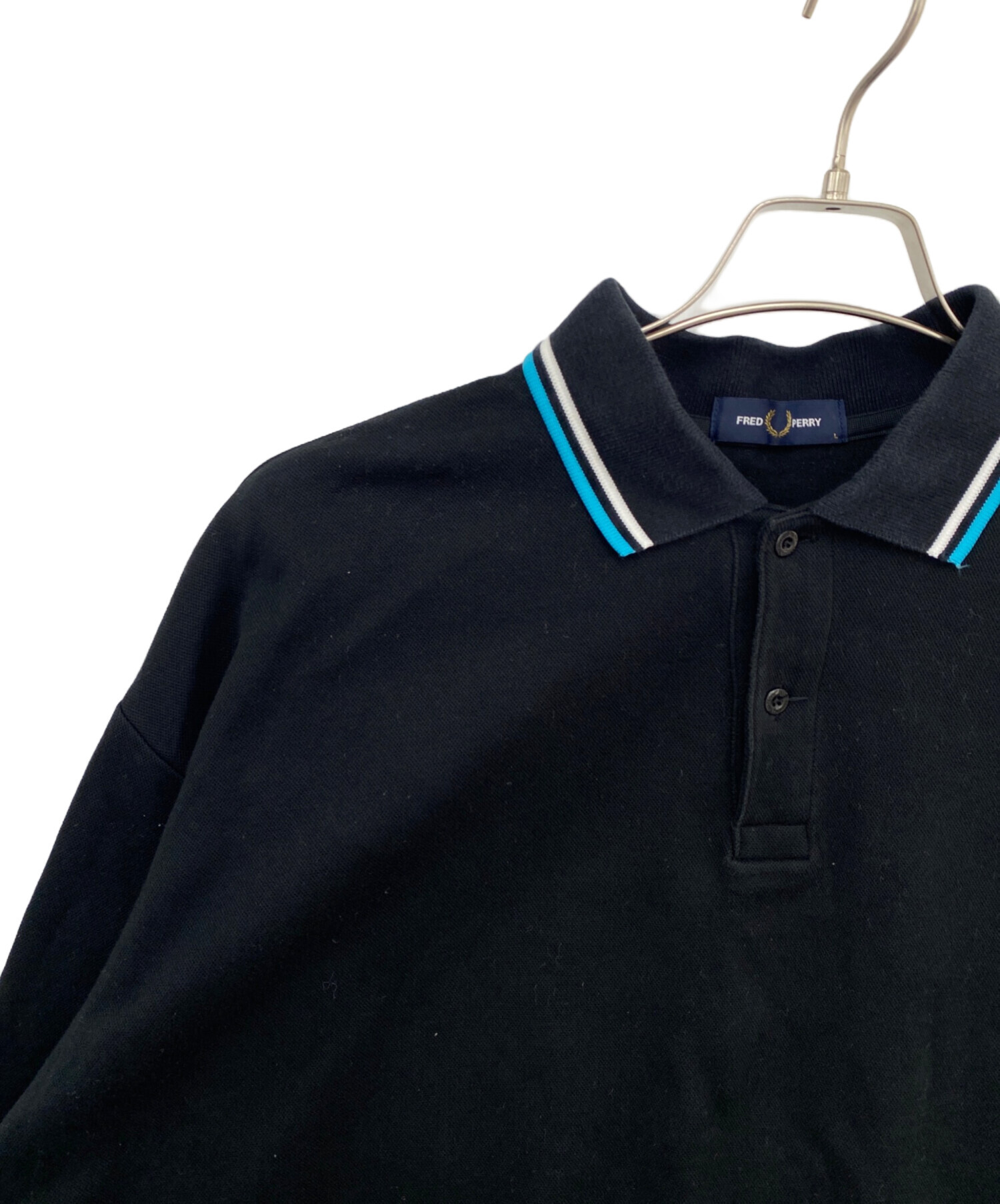 中古・古着通販】FRED PERRY (フレッドペリー) ポロシャツ ブラック