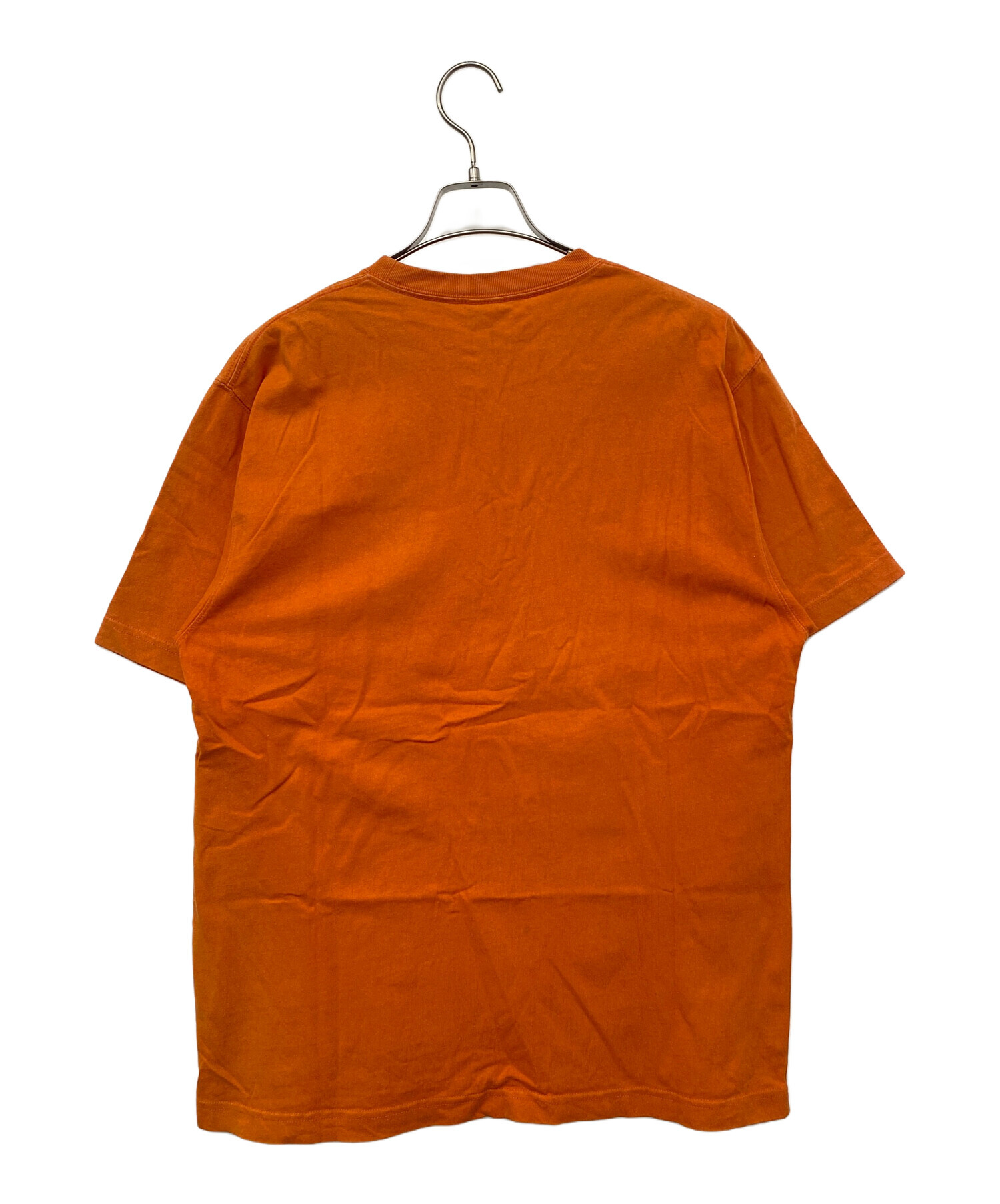BLACK EYE PATCH / LABEL TEE / オレンジ 中古・古着通販】THE BLACK EYE PATCH (ブラックアイパッチ) 半袖T
