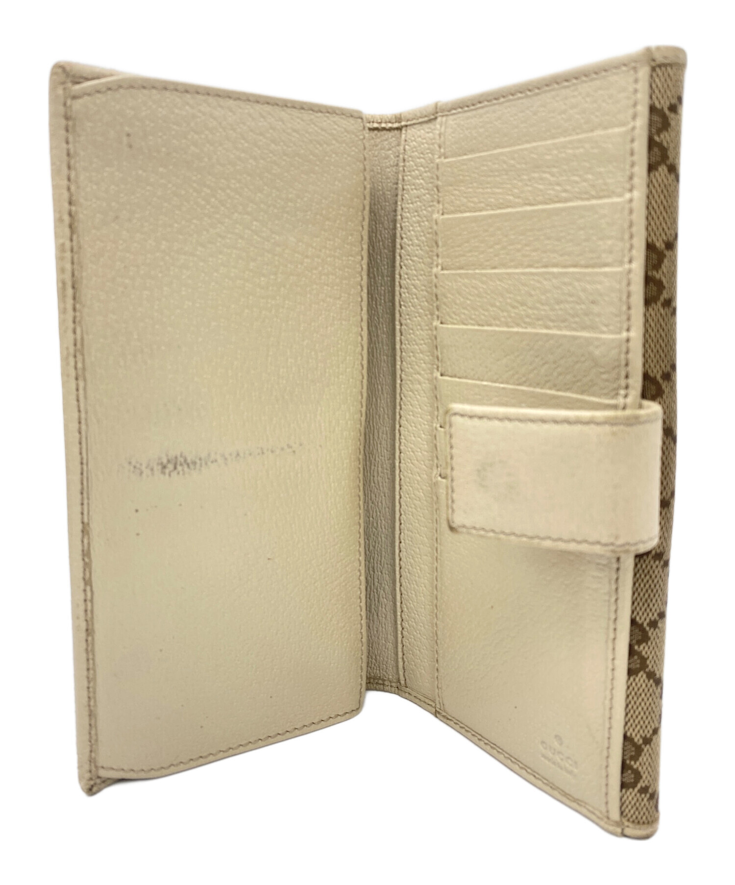中古・古着通販】GUCCI (グッチ) 長財布 ベージュ｜ブランド・古着通販