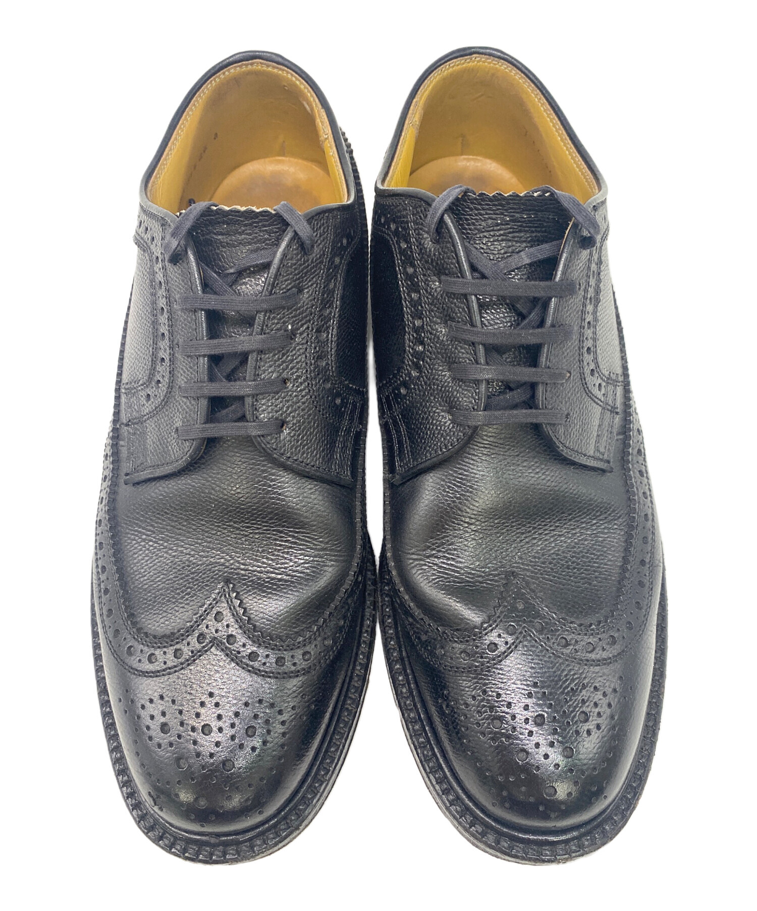 中古・古着通販】REGAL (リーガル) ウィングチップシューズ ブラック