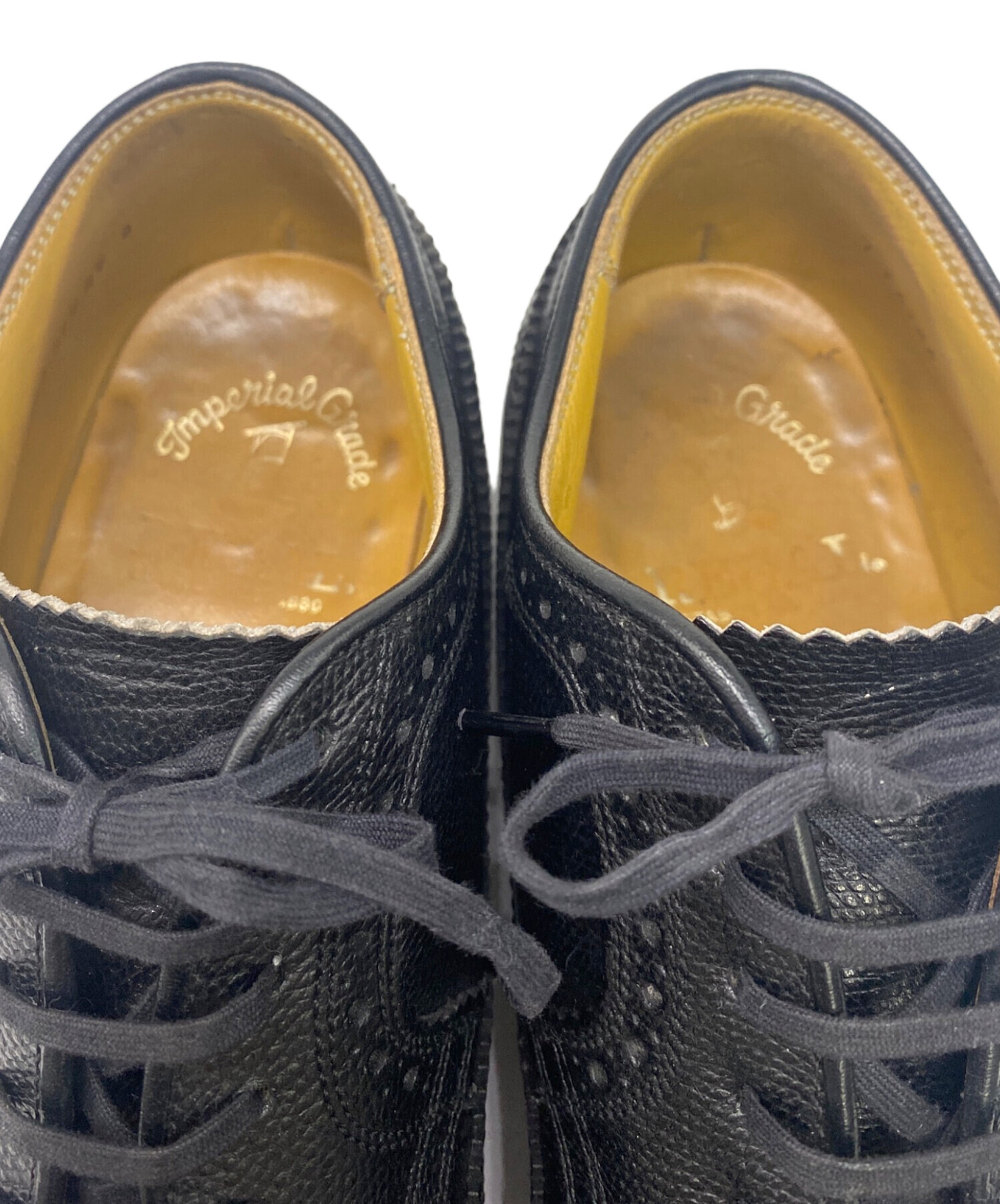 【新品未使用】REGALウィングチップ ドレスシューズ⭐︎プロのメンテナンス済み 中古・古着通販】REGAL (リーガル) ウィングチップシューズ ブラック