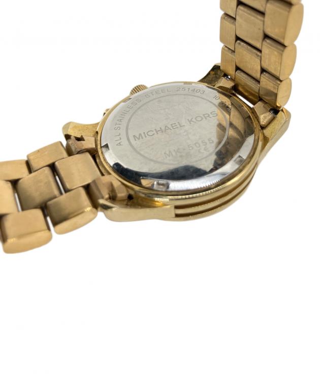 中古・古着通販】MICHAEL KORS (マイケルコース) 腕時計 ゴールド