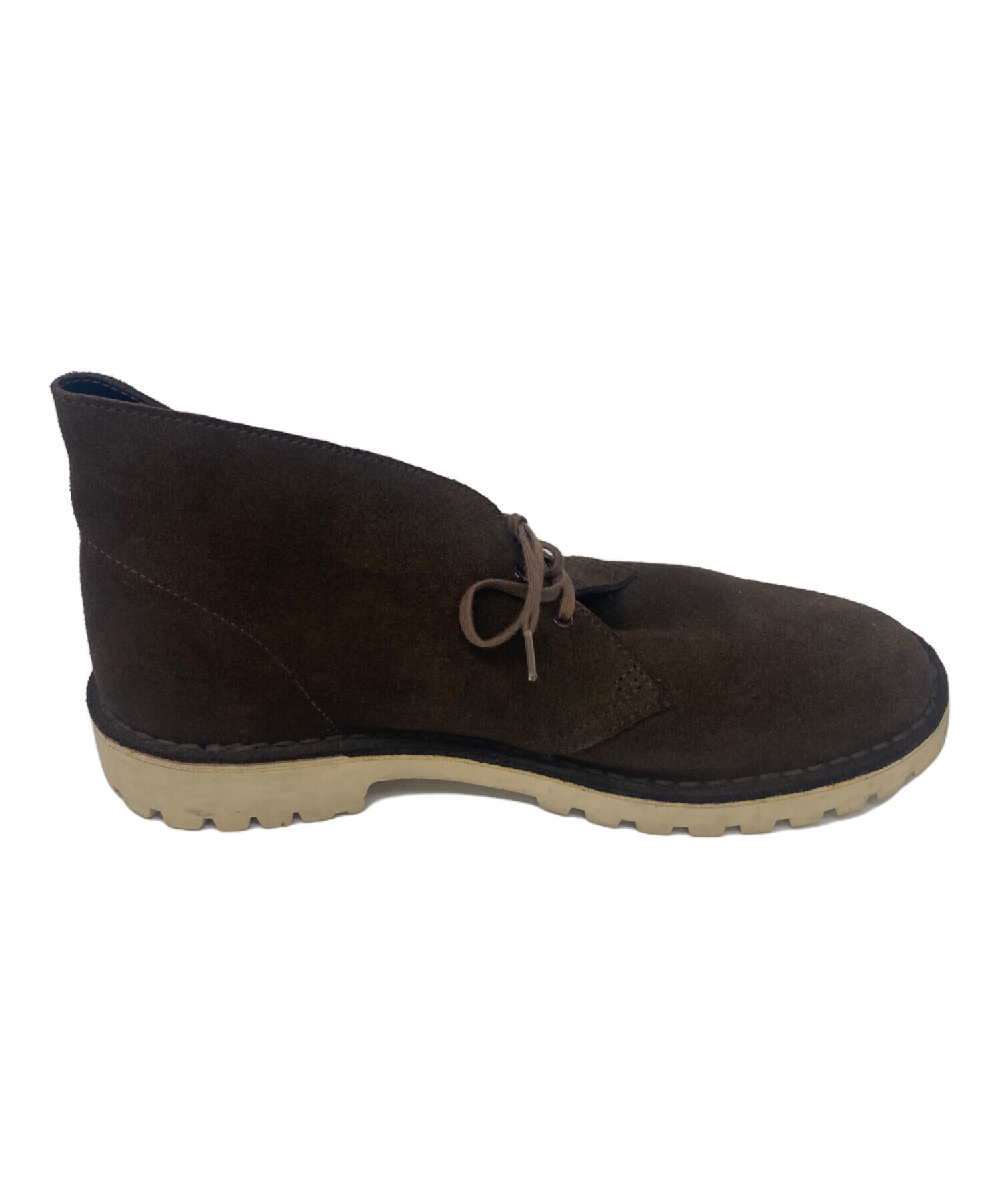 中古・古着通販】CLARKS (クラークス) デザートブーツ ブラウン サイズ