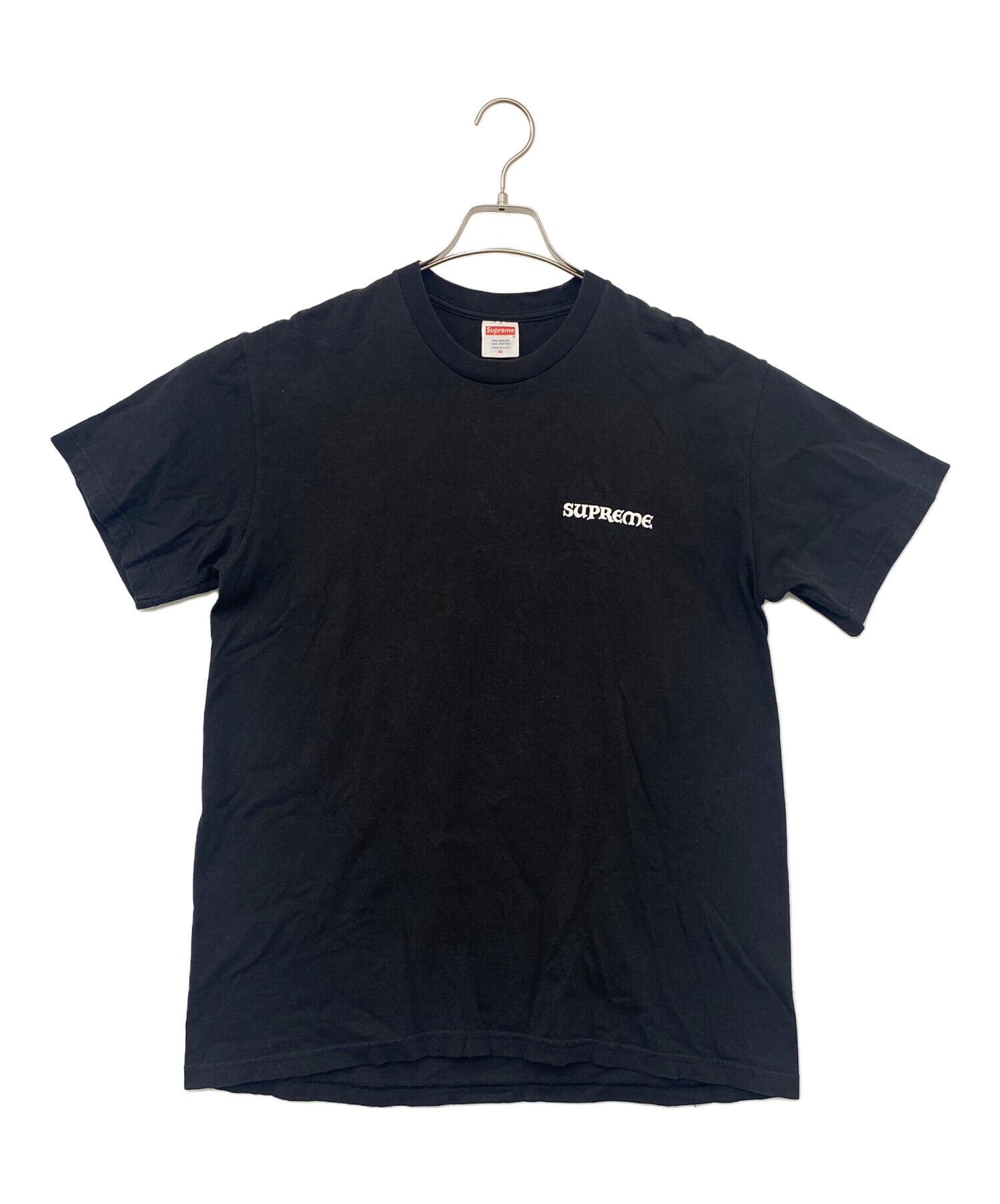 中古・古着通販】SUPREME (シュプリーム) 半袖Tシャツ ブラック サイズ 