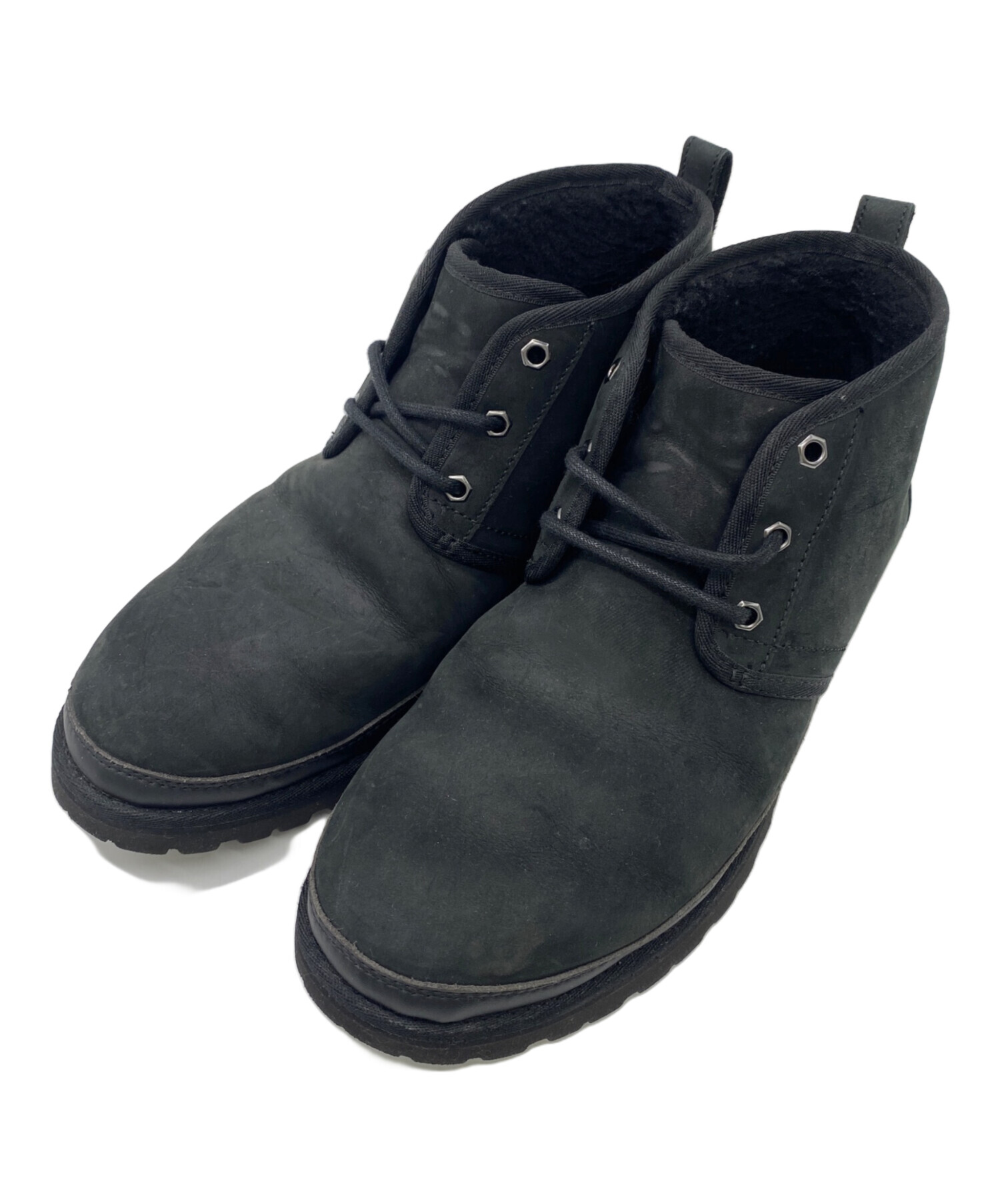 中古・古着通販】UGG (アグ) ショートブーツ ブラック サイズ:27cm 
