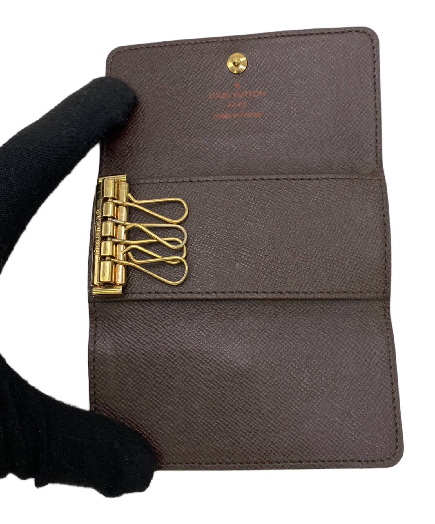 中古・古着通販】LOUIS VUITTON (ルイ ヴィトン) キーケース ブラウン