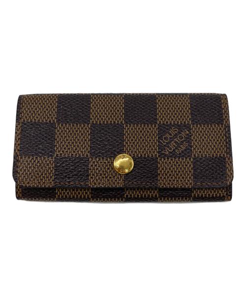 【値下不可】LOUIS VUITTON ルイヴィトン ケース キーケース 中古・古着通販】LOUIS VUITTON (ルイ ヴィトン) キーケース ブラウン