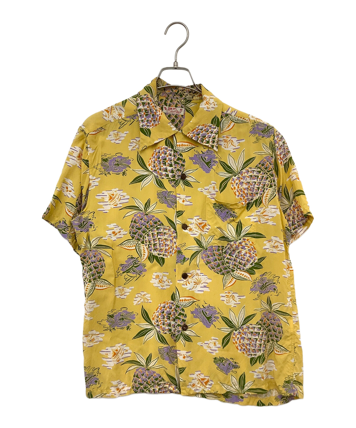 SUN SURF / sacai 半袖シャツ サイズ2 Mサイズ 中古・古着通販】Sun Surf (サンサーフ) sacai (サカイ) パームツリー