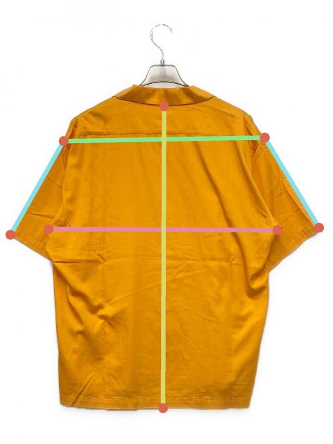 中古・古着通販】Schott (ショット) 半袖シャツ オレンジ サイズ:XL 未
