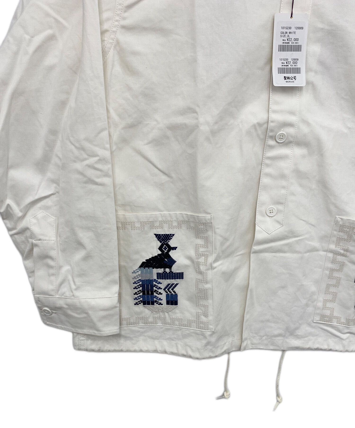 中古・古着通販】TOWN CRAFT (タウンクラフト) 長袖シャツ ホワイト