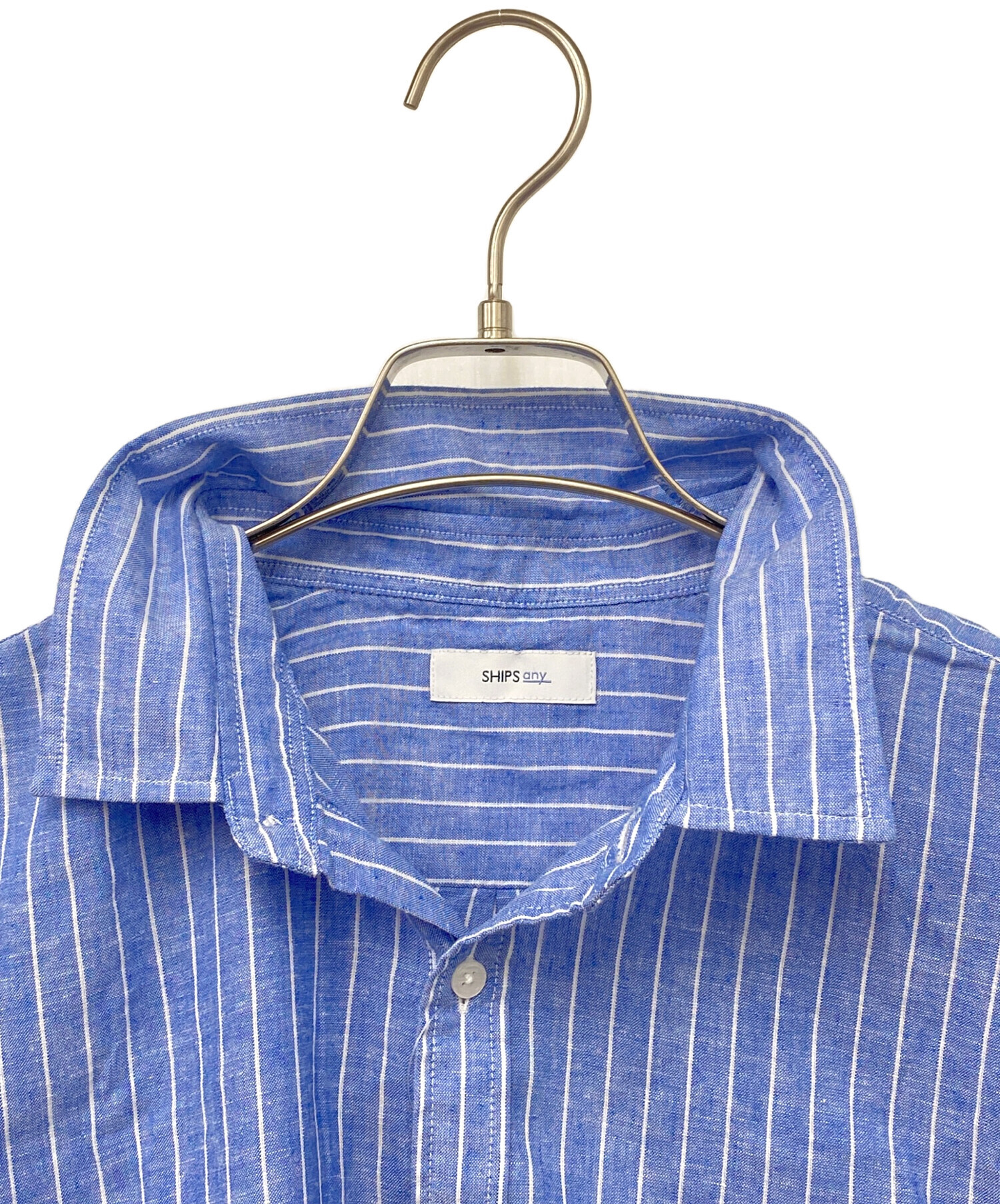 SHIPS シップス 長袖シャツ ブルー XLサイズ SHIPS シップス 長袖シャツ ブルー XLサイズ SHIPS - ships スタンド