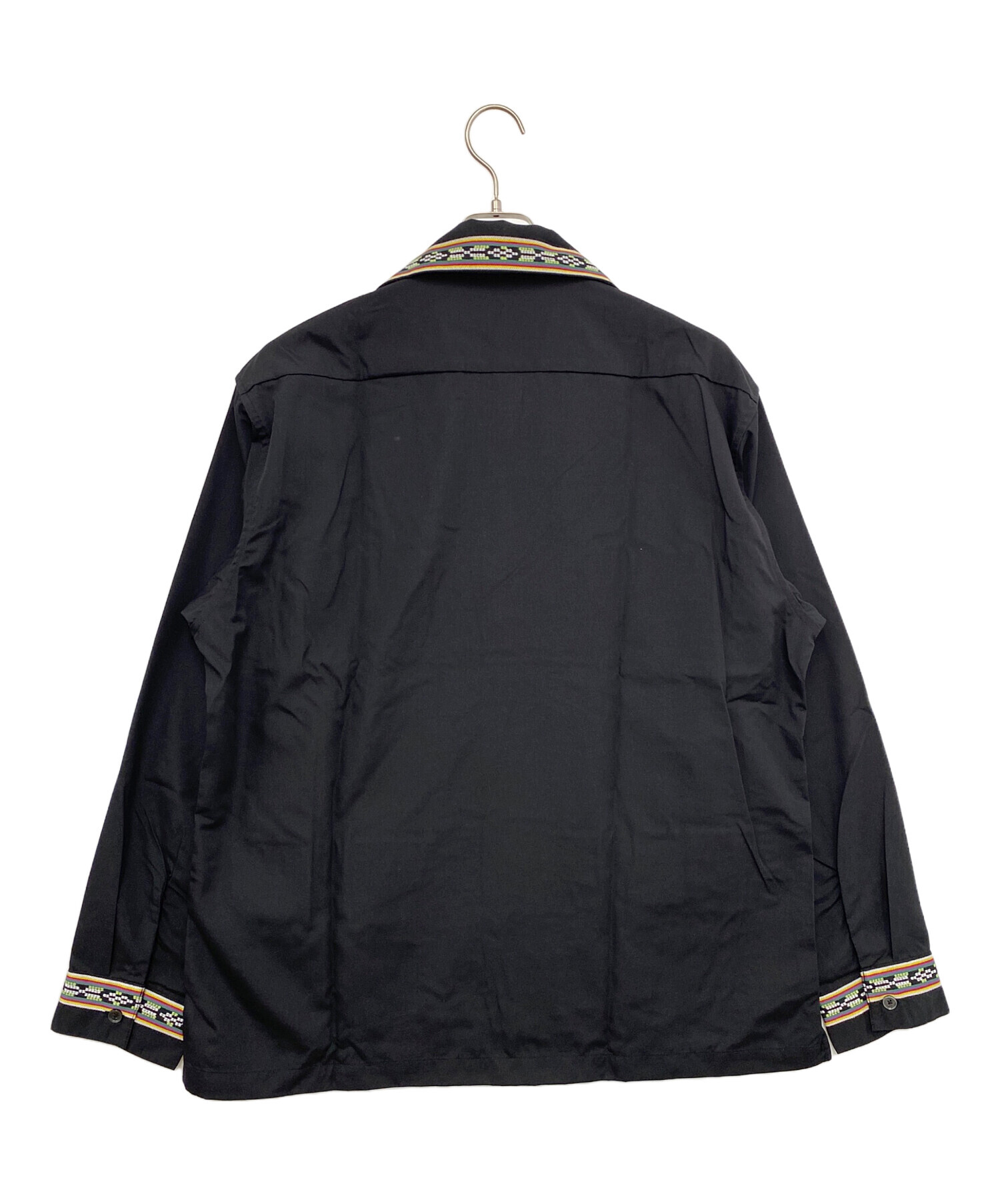 中古・古着通販】Schott (ショット) 長袖シャツ ブラック サイズ:2XL