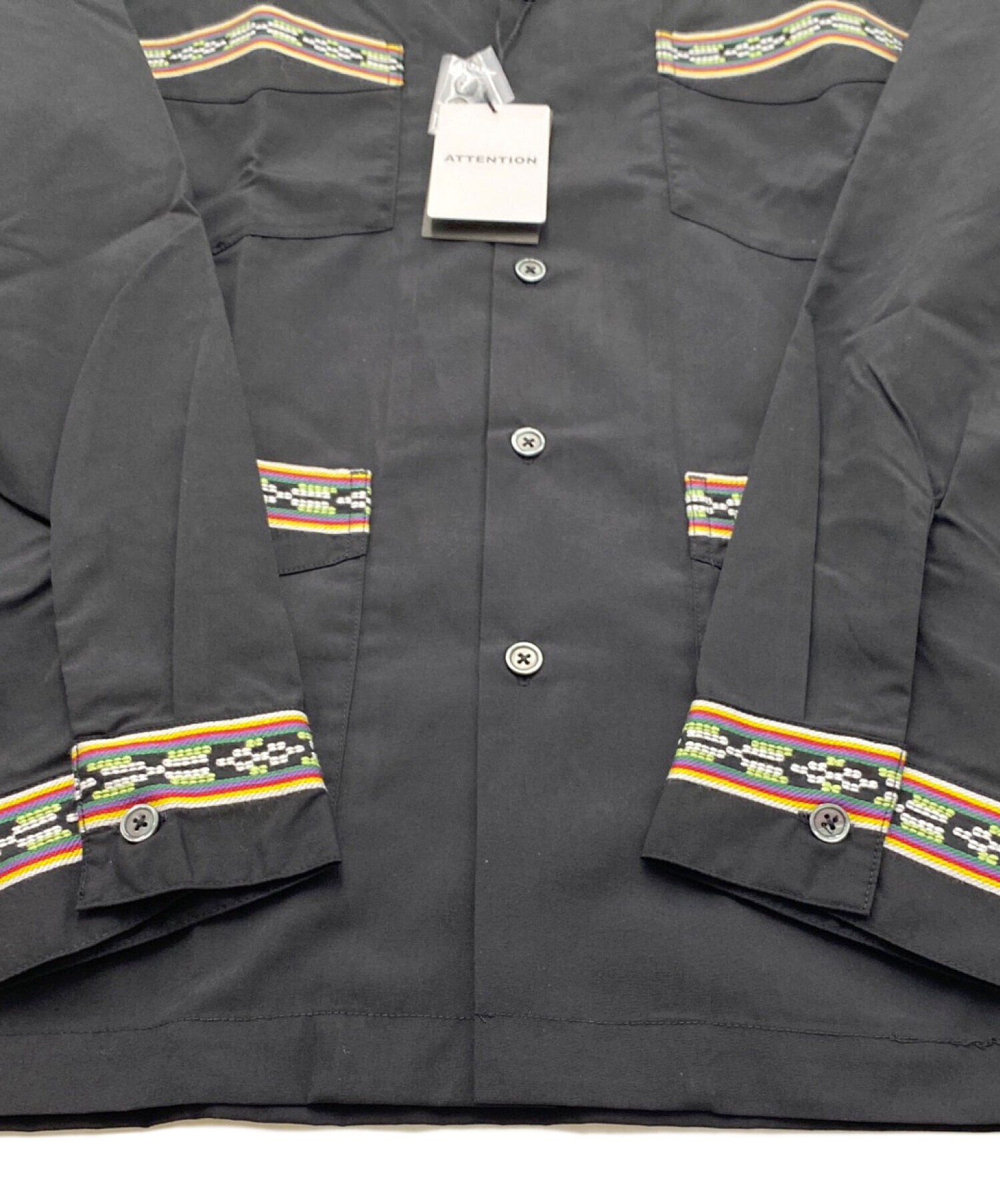 中古・古着通販】Schott (ショット) 長袖シャツ ブラック サイズ:2XL