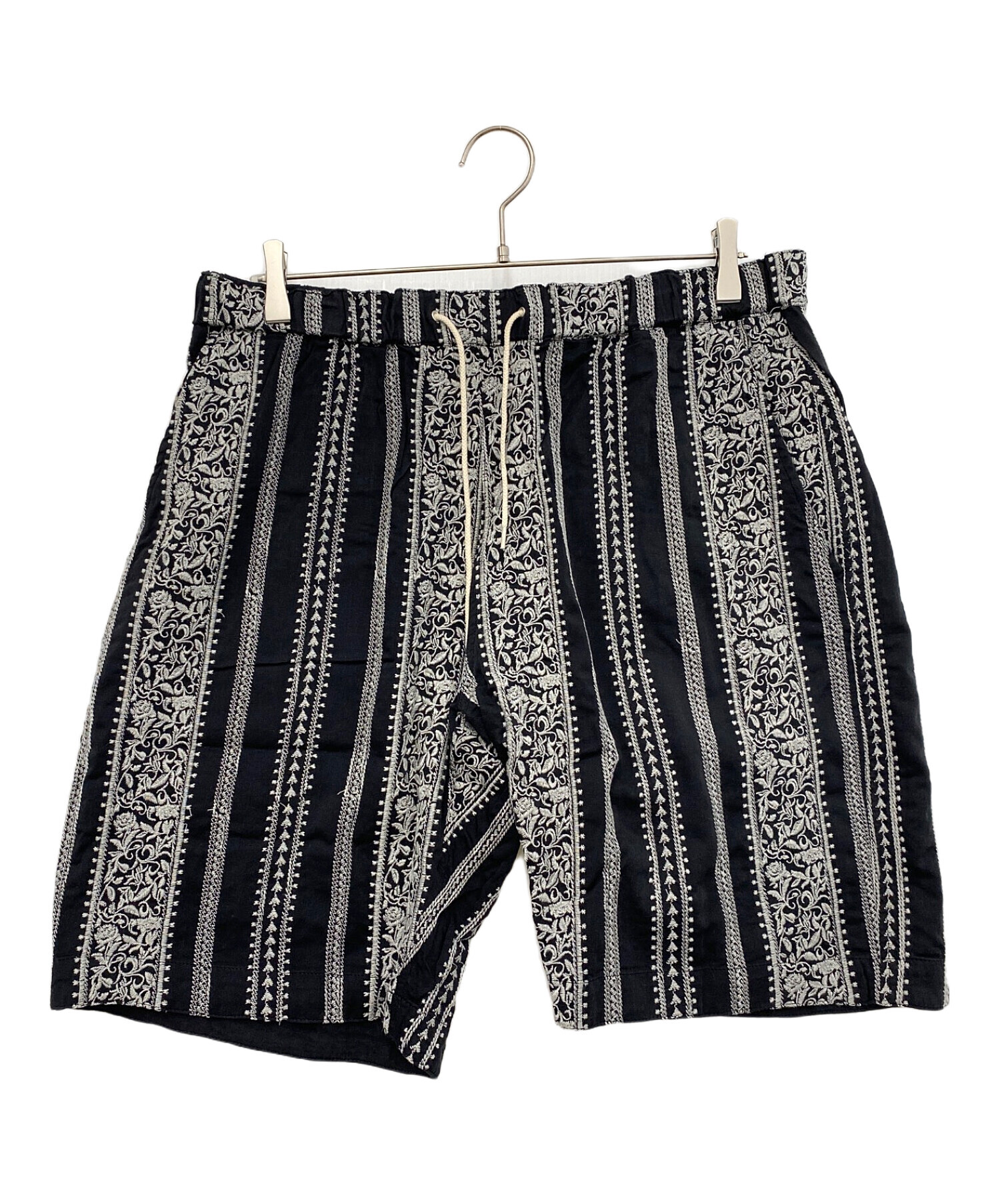 中古・古着通販】Schott (ショット) 刺繍ショーツ ブラック サイズ