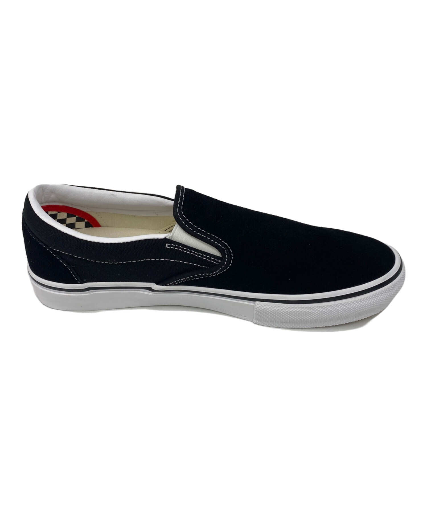 中古・古着通販】VANS (バンズ) スリッポン ブラック サイズ:28cm 未 