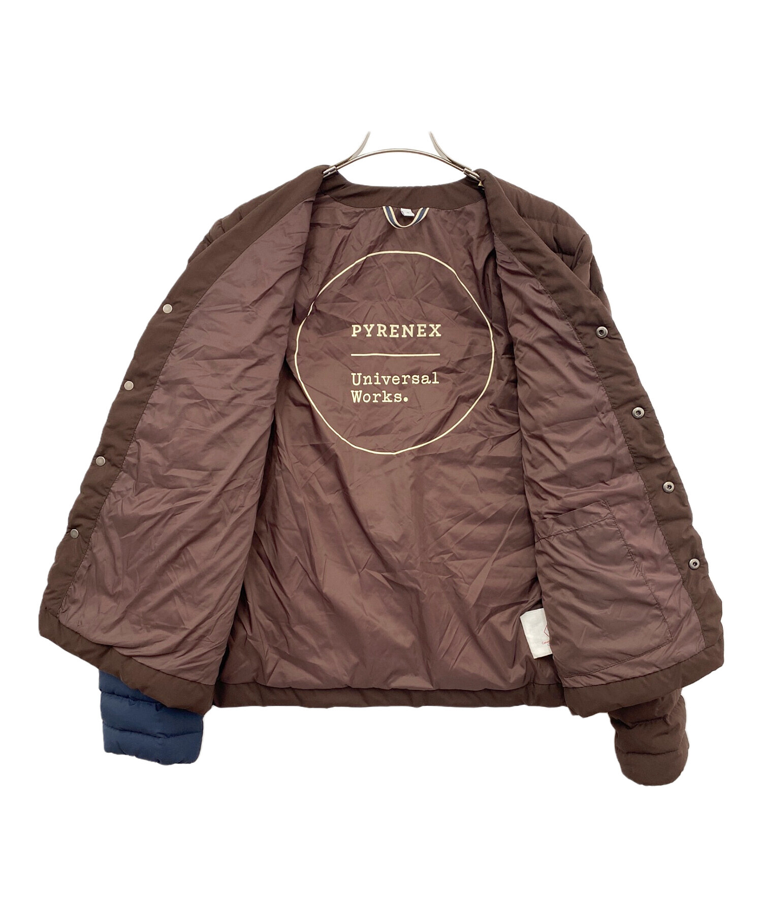 中古・古着通販】Pyrenex (ピレネックス) ダウンジャケット ブラウン