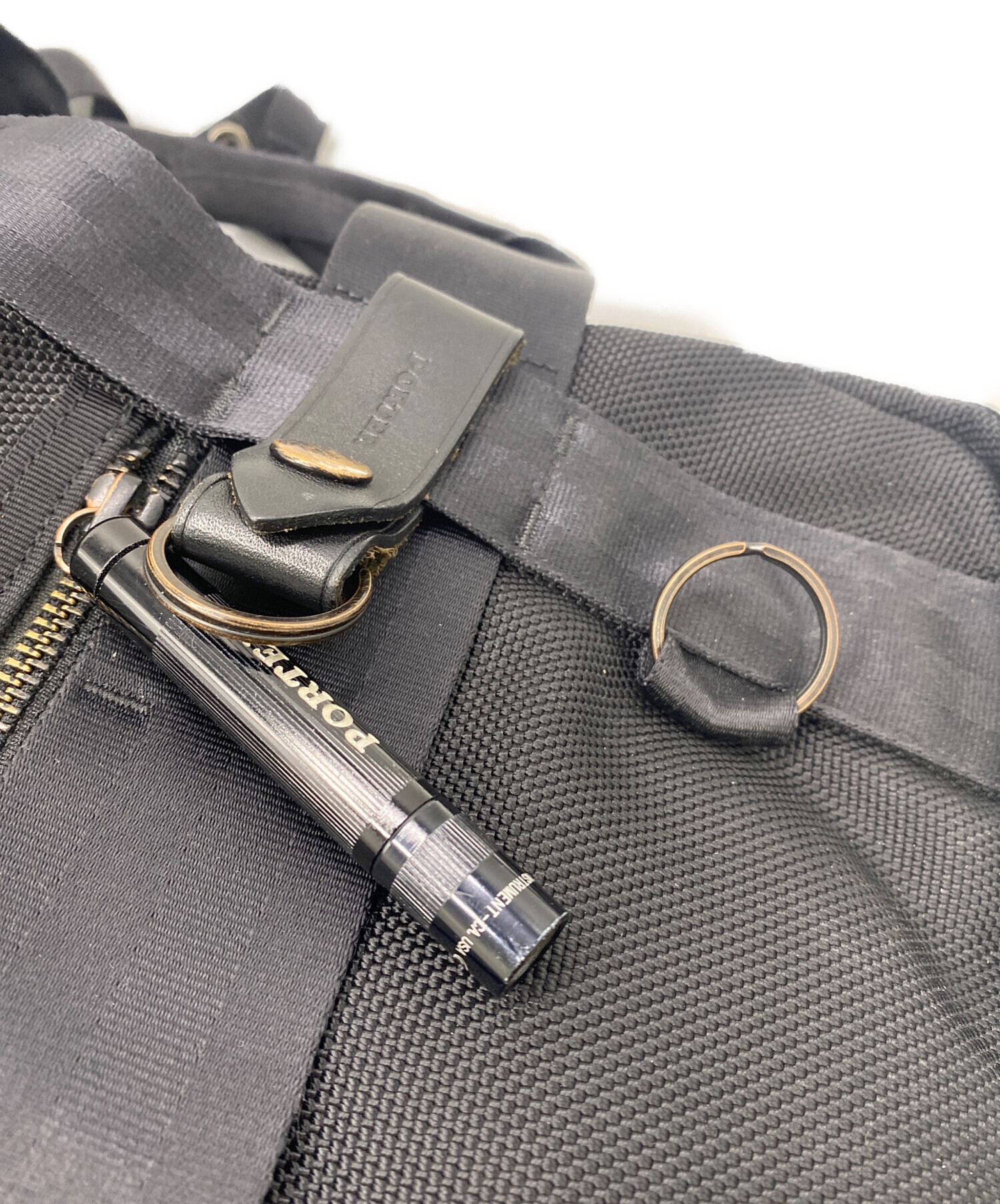ポーターナイロン ブラック ビジネスバッグ　3way 中古 中古・古着通販】PORTER (ポーター) 3WAYビジネスバッグ ブラック