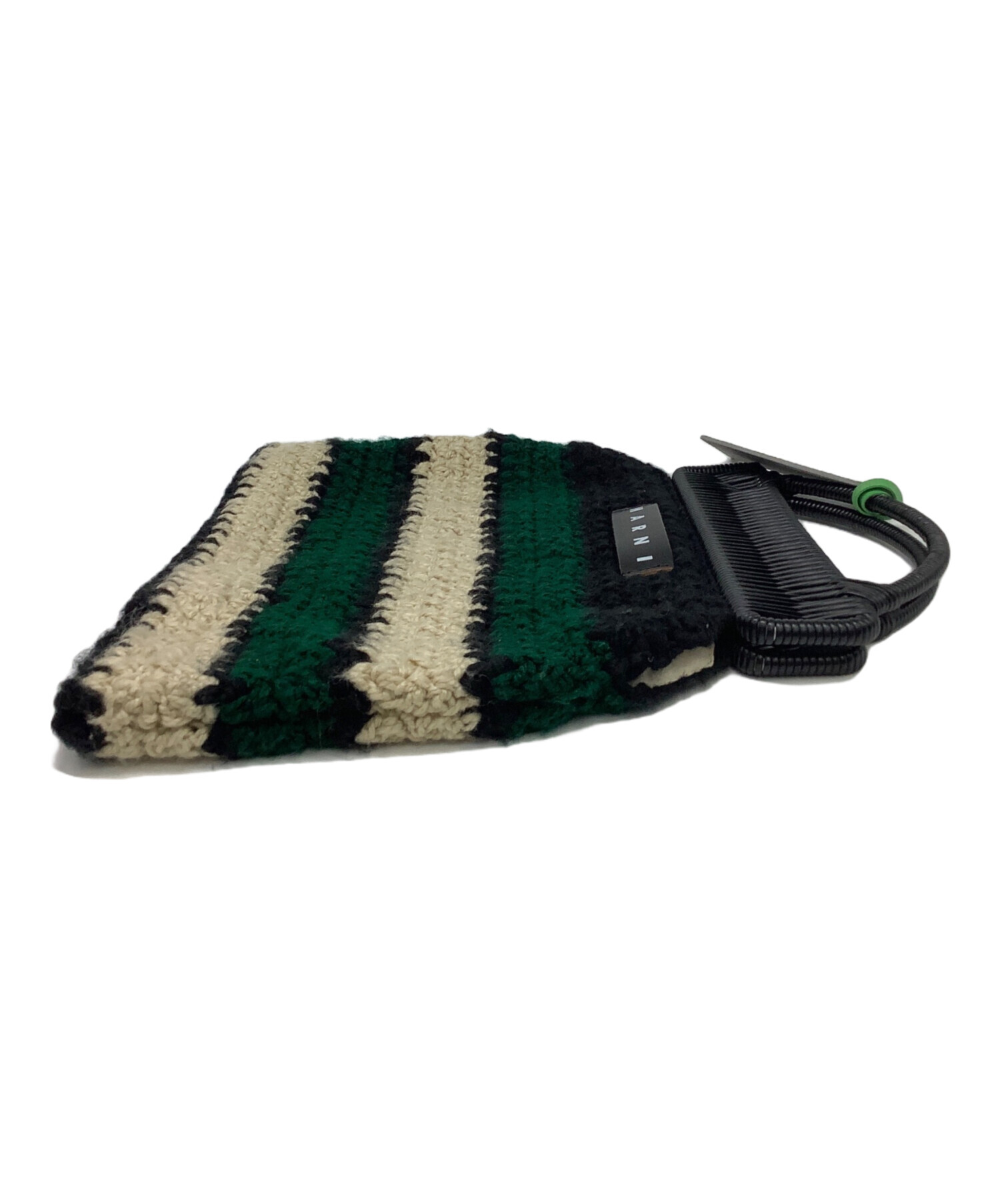 中古・古着通販】MARNI (マルニ) クロシェウールフレームバッグ 