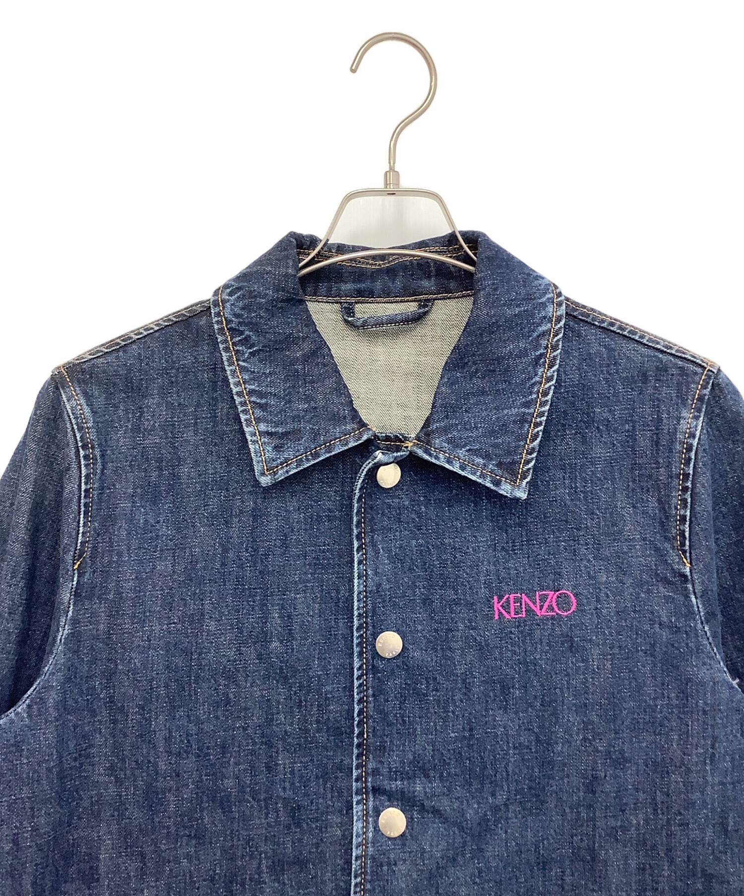 コーチデニムジャケット タグ付き。未使用品。 中古・古着通販】KENZO (ケンゾー) デニムコーチジャケット インディゴ