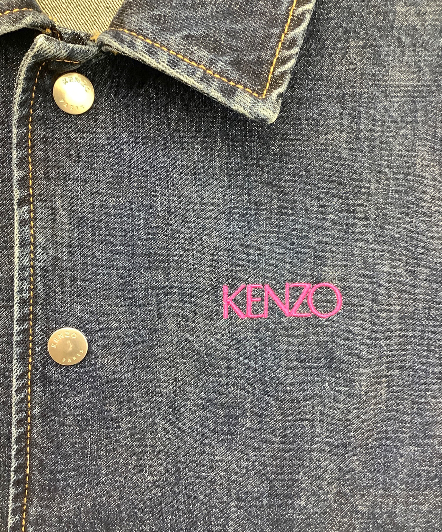 中古・古着通販】KENZO (ケンゾー) デニムコーチジャケット インディゴ