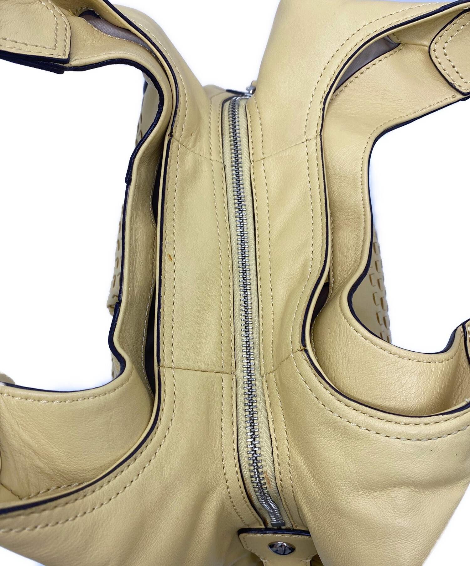 中古・古着通販】COACH (コーチ) ハンドバッグ イエロー