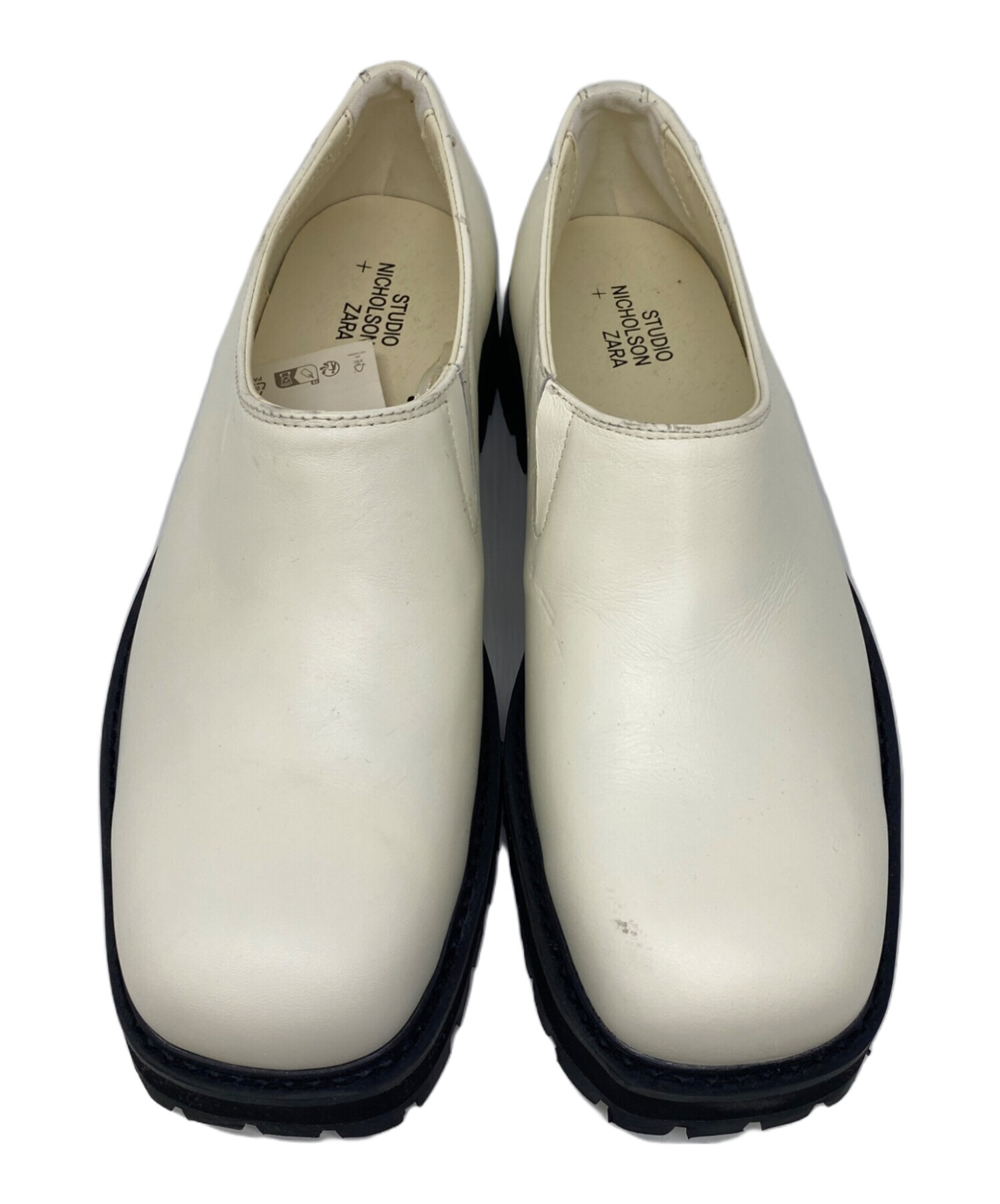 【STUDIO NICHOLSON + ZARA】レザーローファーVIBRAM®︎ 中古・古着通販】ZARA (ザラ) STUDIO NICHOLSON (スタジオ ニコルソン