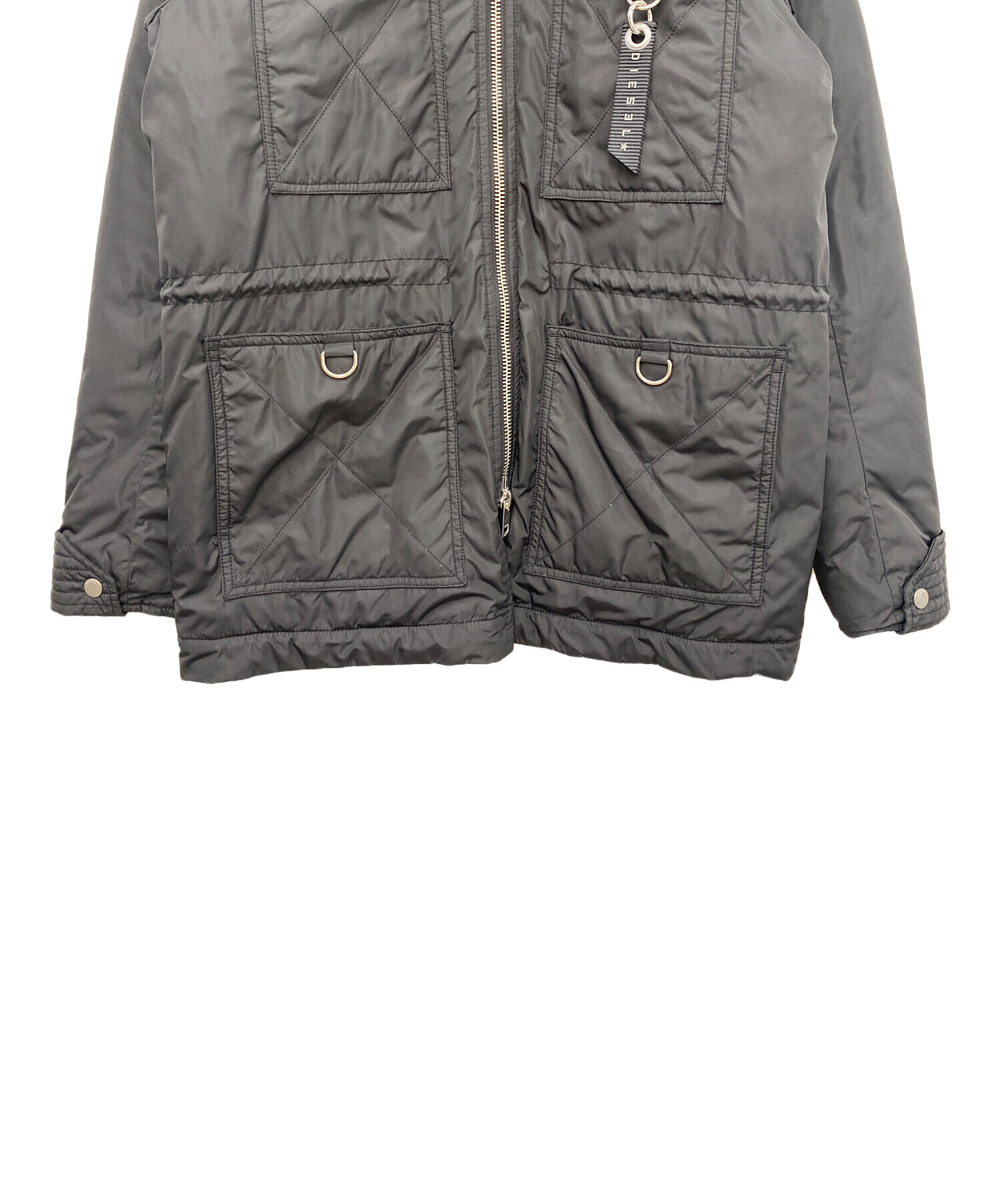 中古・古着通販】DIESEL (ディーゼル) ジャケット ブラック サイズ:M