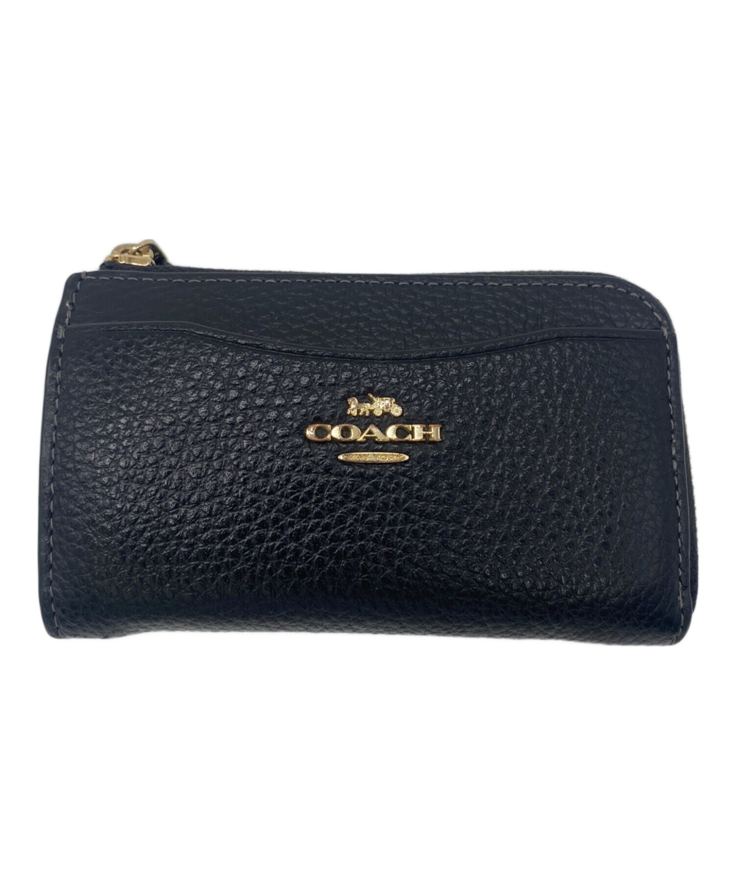 新品未使用☆　COACH　カードケース　レザー　ケース COACH - 未使用 COACH コーチ ☆ レザー カードケース 名刺入れ