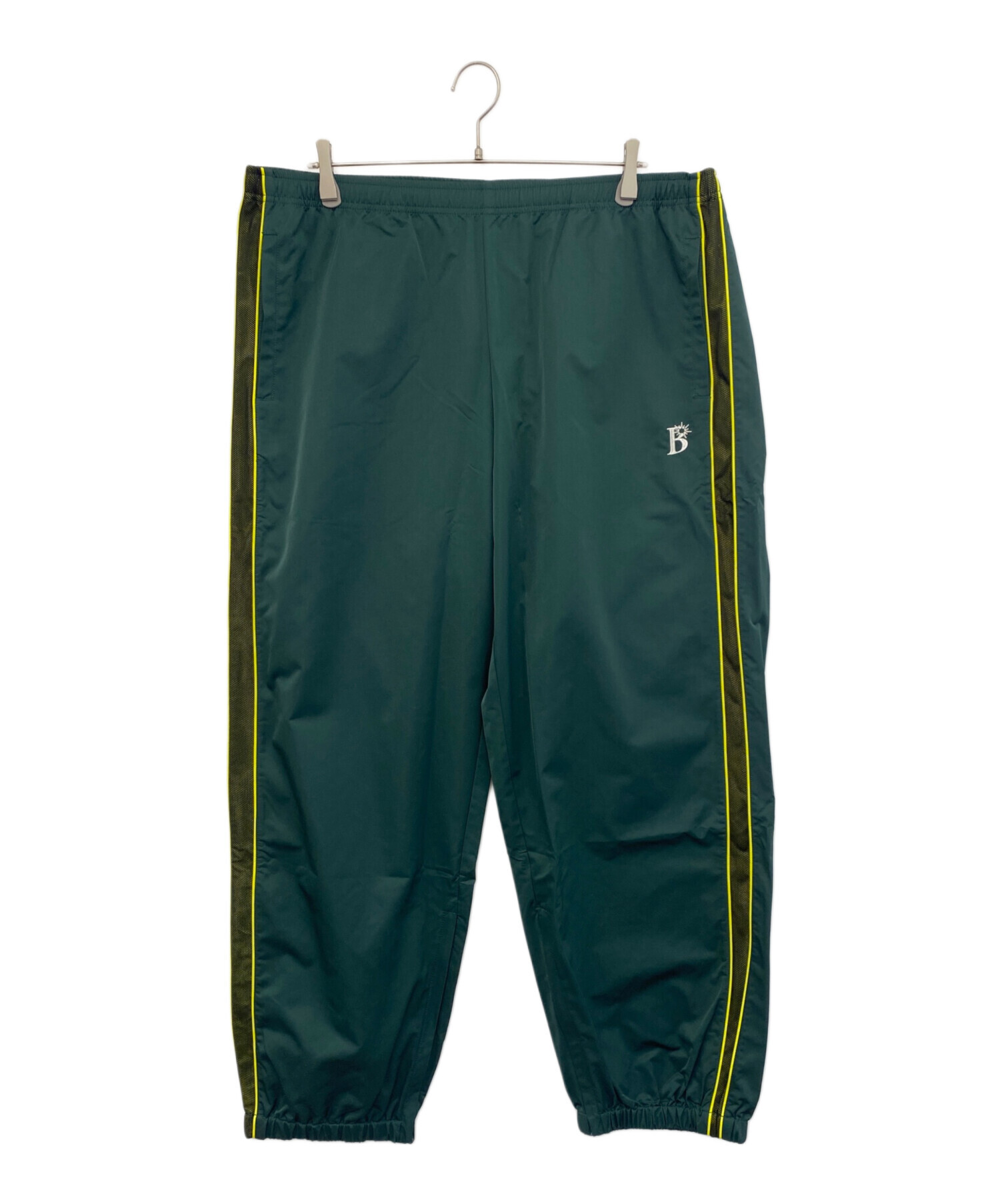 BoTT ナイロンパンツ　黒 中古・古着通販】BoTT (ボット) ナイロンパンツ グリーン サイズ:XL
