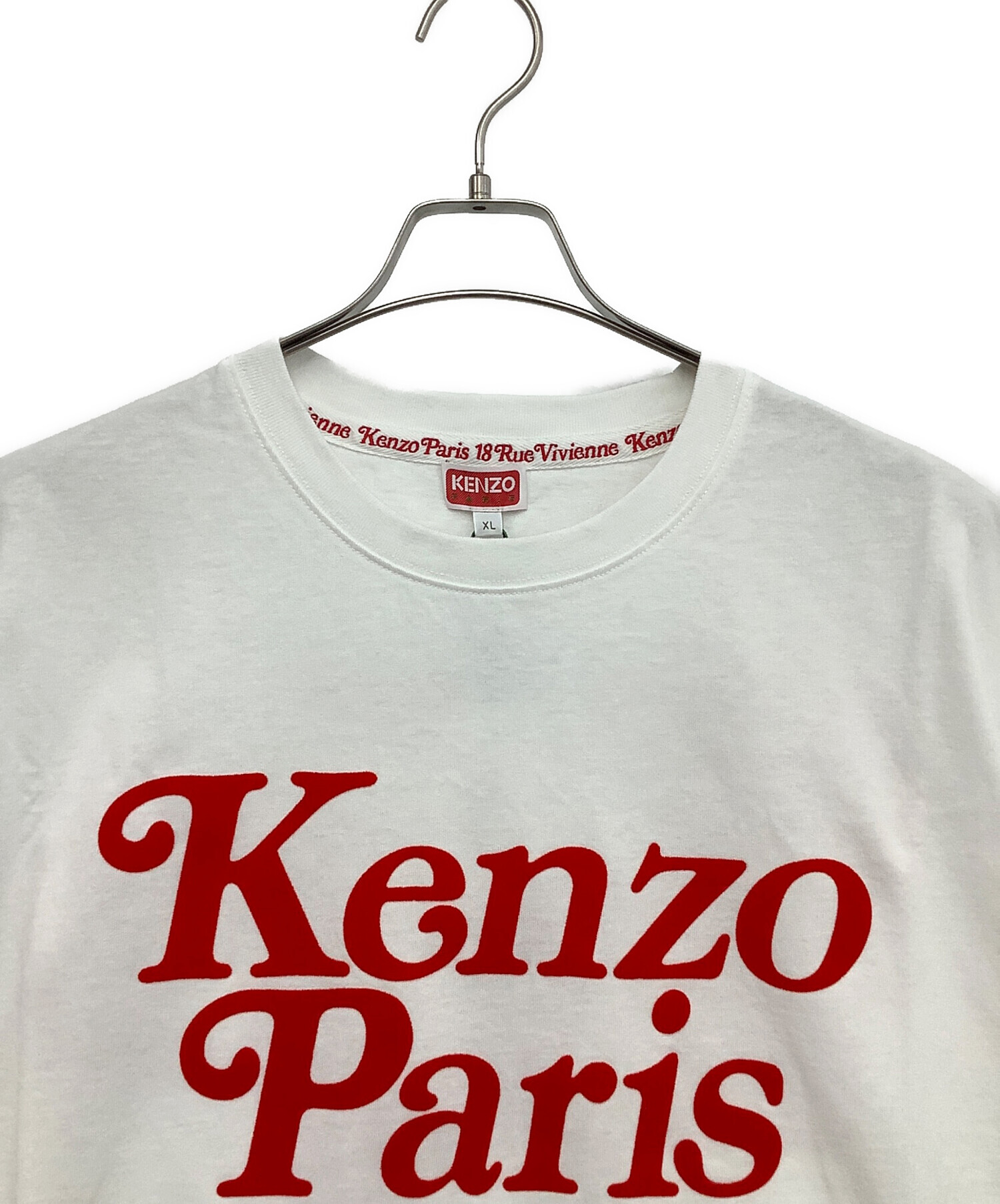 中古・古着通販】KENZO (ケンゾー) 半袖Tシャツ ホワイト サイズ:XL