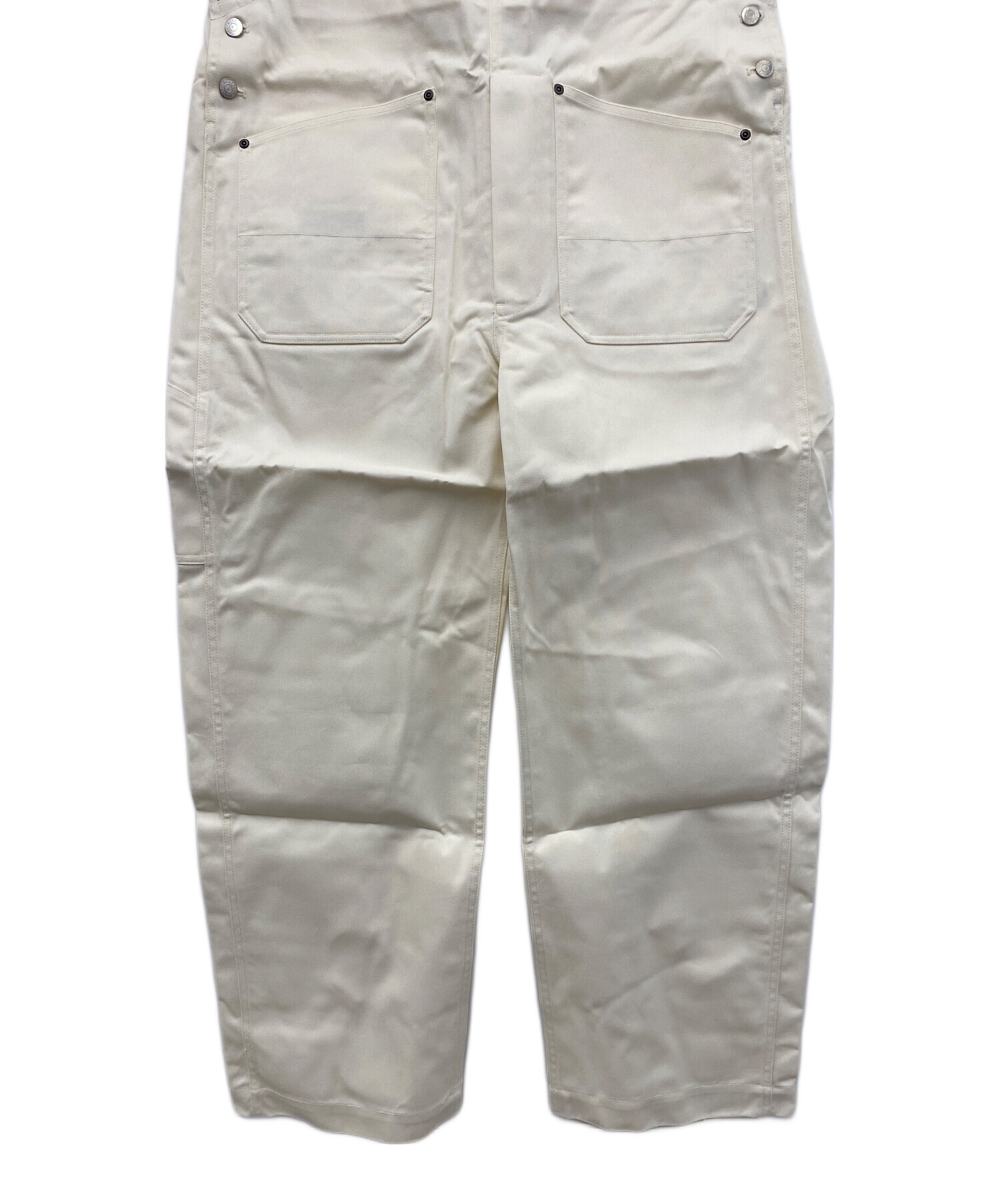 中古・古着通販】Schott (ショット) オーバーオール アイボリー サイズ