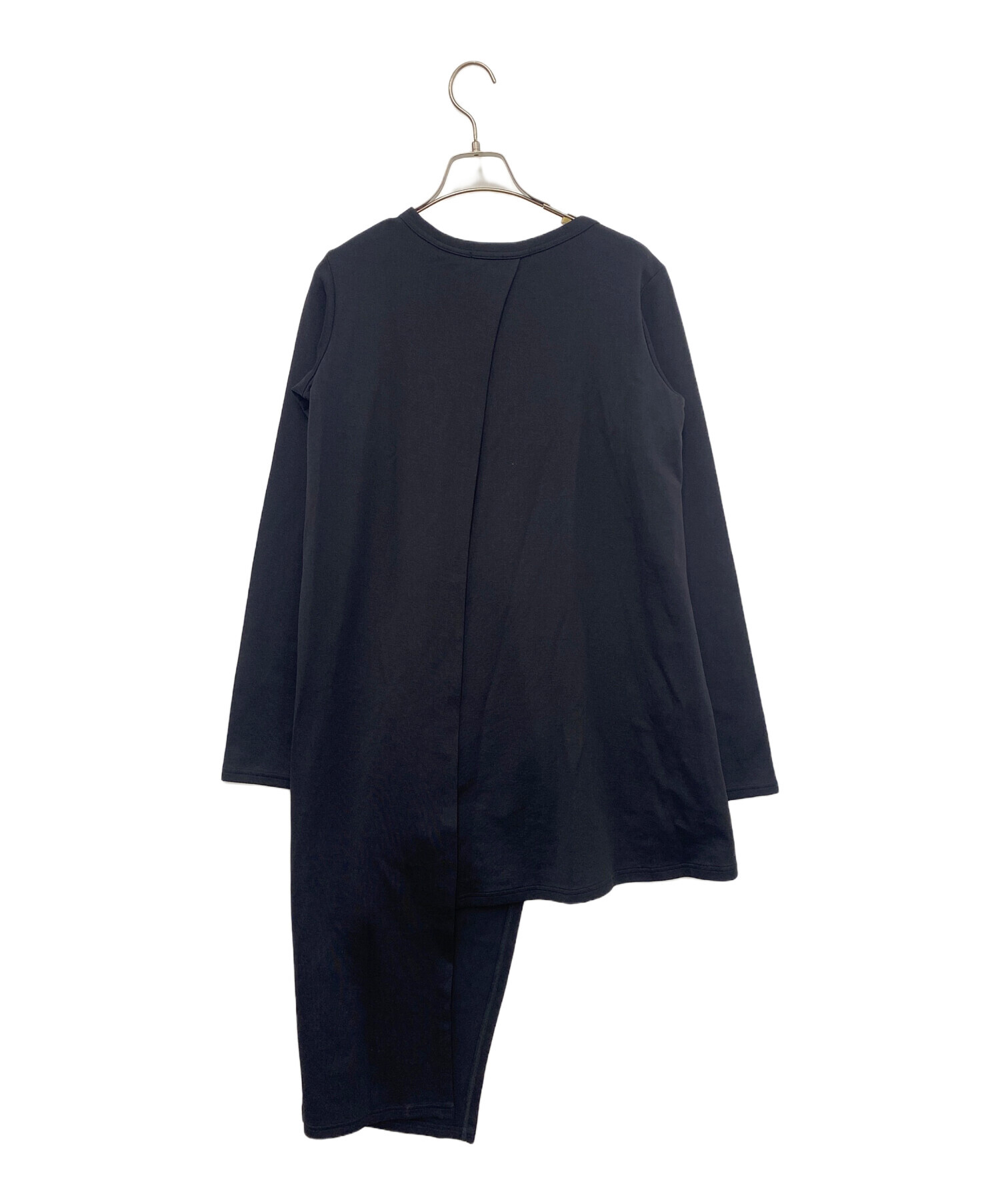中古・古着通販】Y-3 (ワイスリー) 長袖ワンピース ブラック サイズ:S