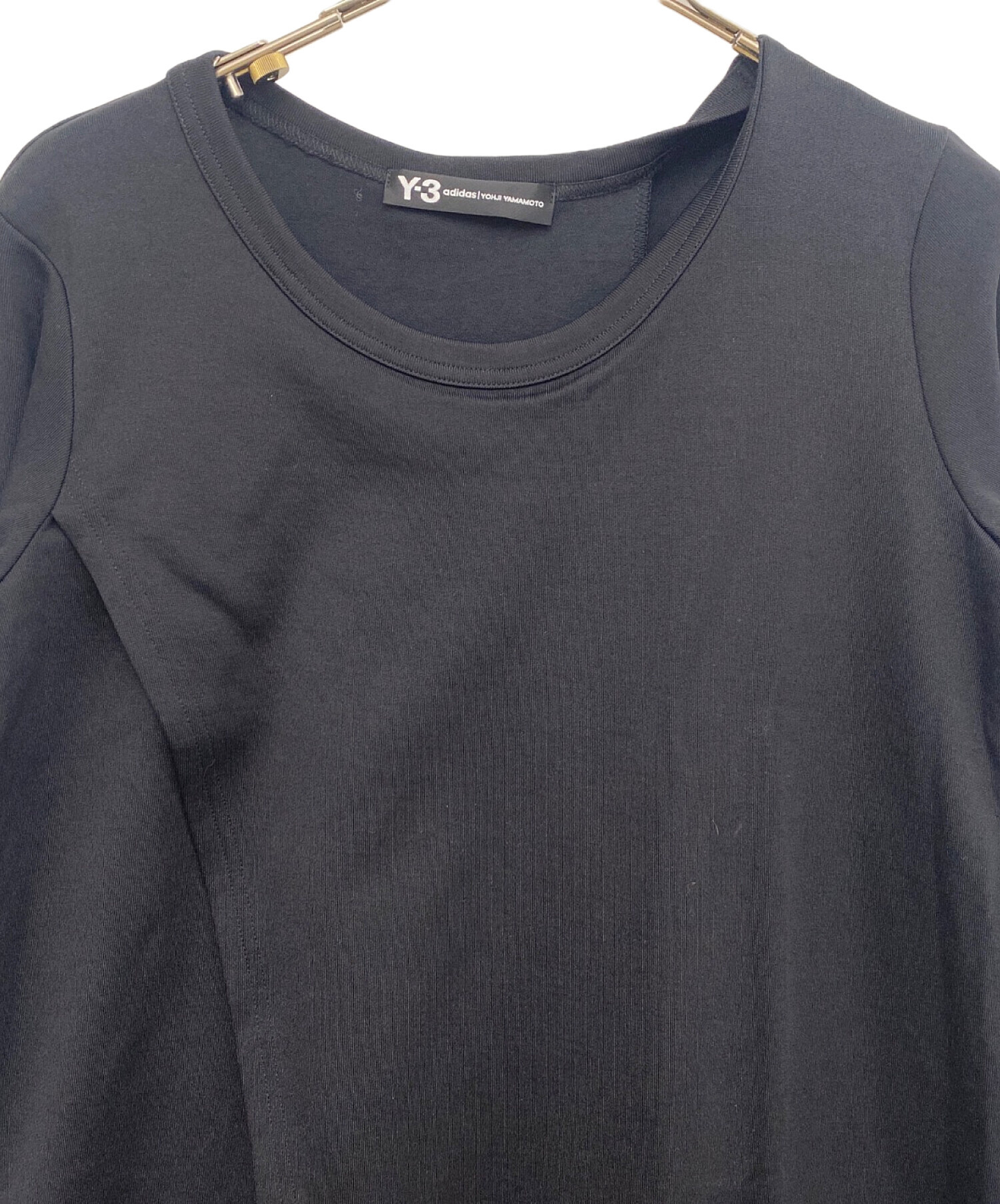 中古・古着通販】Y-3 (ワイスリー) 長袖ワンピース ブラック サイズ:S